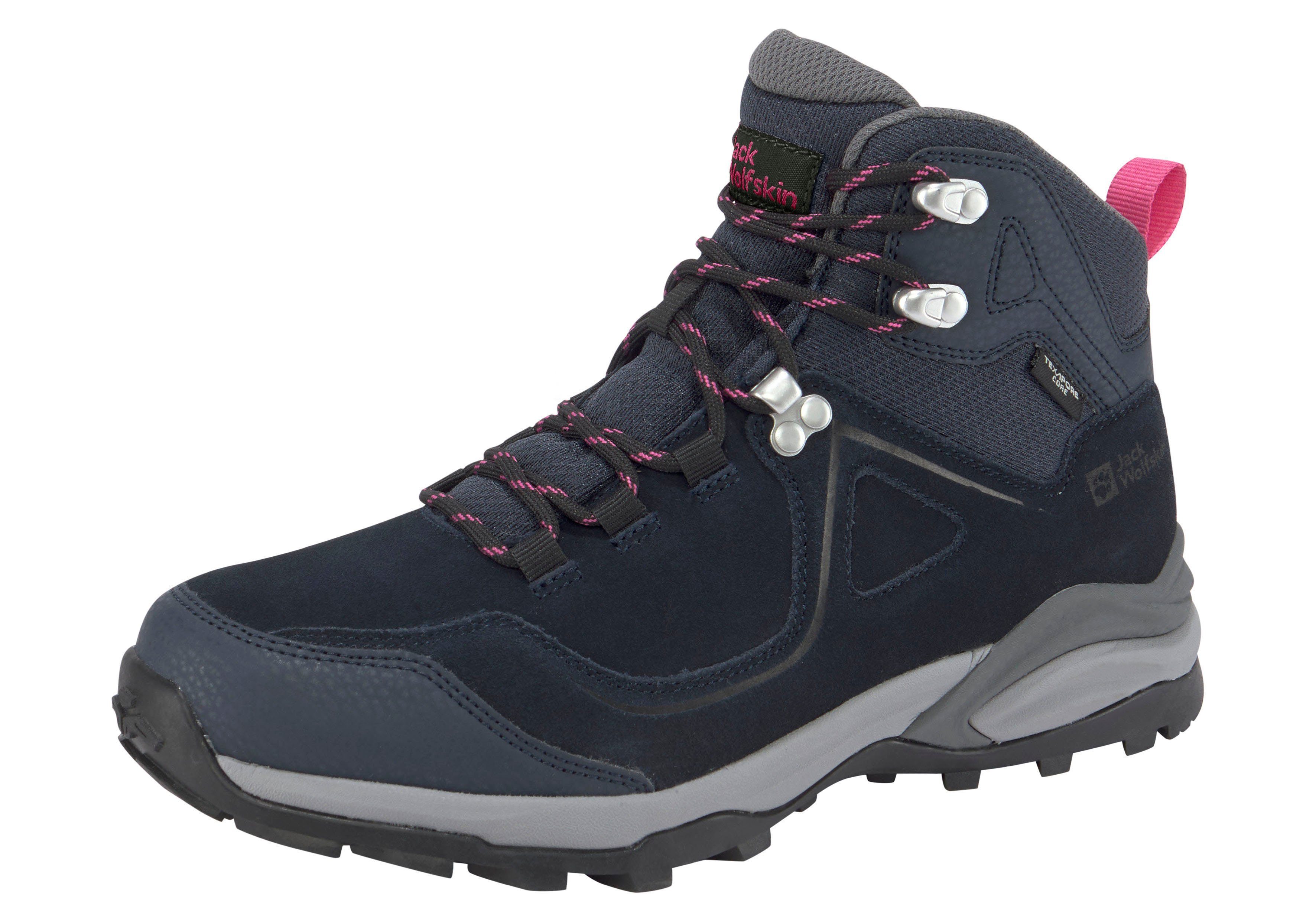 Jack Wolfskin SUNSET HIKE TEXAPORE MID W Wanderschuh Wasserdicht, Trekkings günstig online kaufen