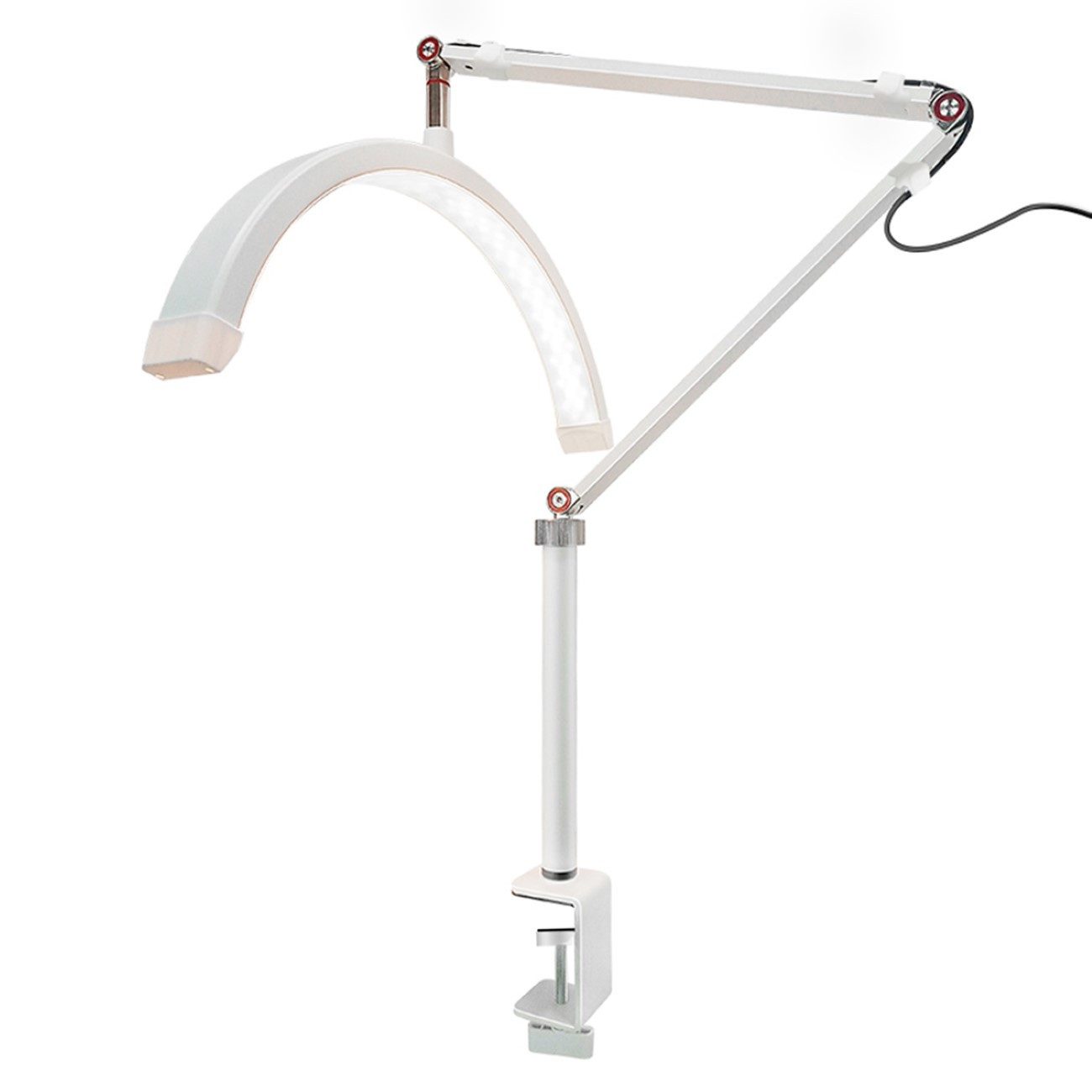 ayex UV-Reflektorlampe Faltbares Beauty Light LED Wimpern Gesichtsschönheit Augenbrauen weiß