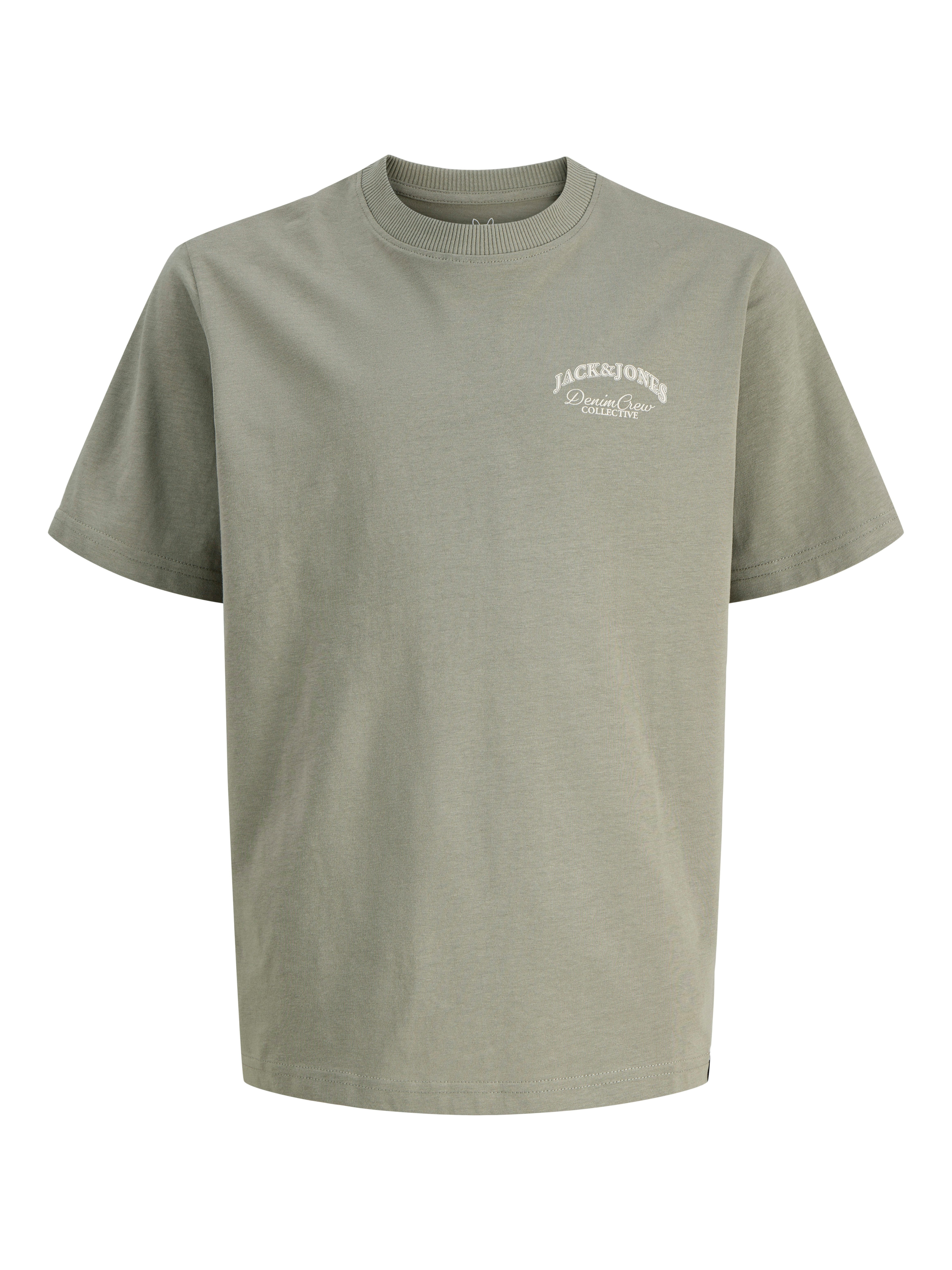 Jack & Jones Junior Rundhalsshirt JJEBRANDES BACKP RELAXED TEE SS SN JNR Baumwolle, relaxed fit – Bild 4 von 5