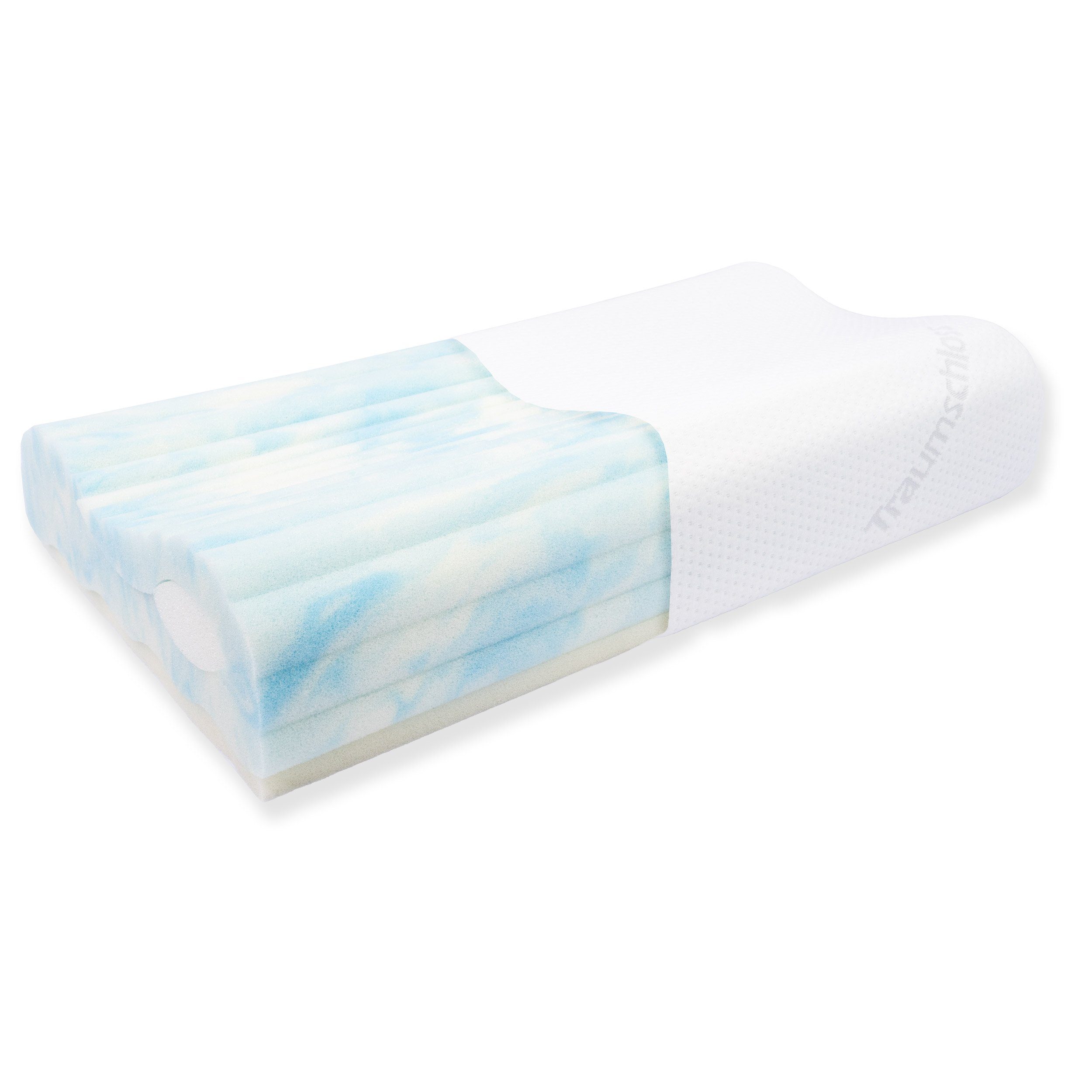 Traumschloss Nackenstützkissen Exclusiv, Füllung: Gelschaum, Bezug: Polyester, Soft-Touch Feeling
