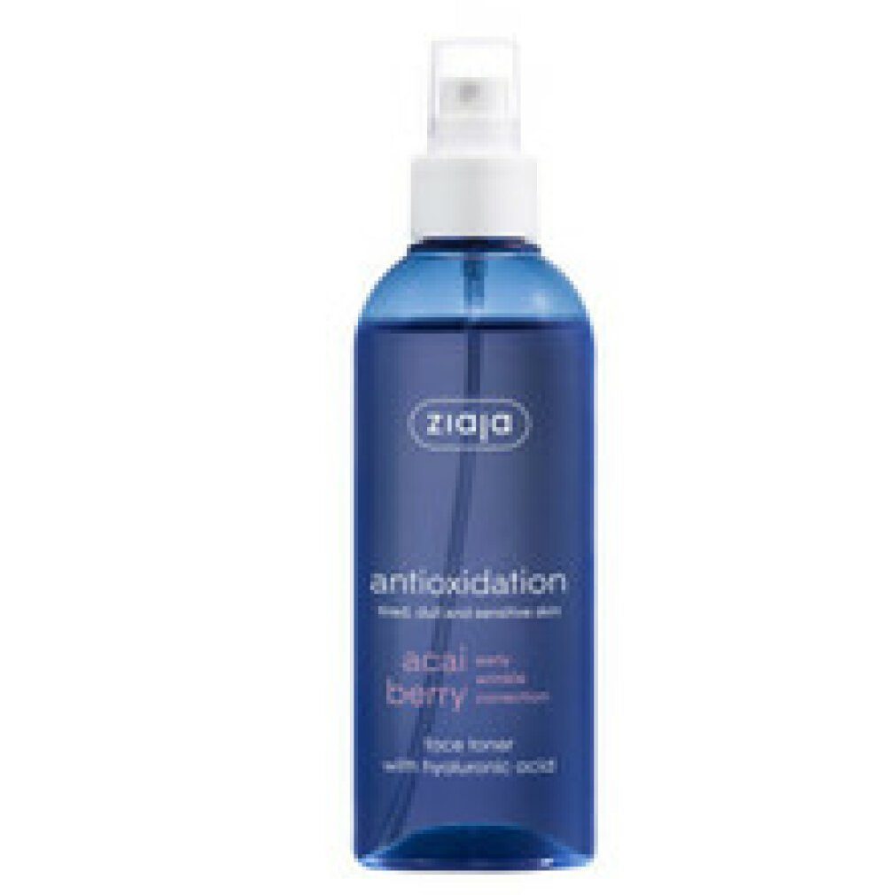 Antioxidation Acai Face with Gesichtswasser Ziaja Toner 200ml Hyaluronic Acid Ziaja Berry