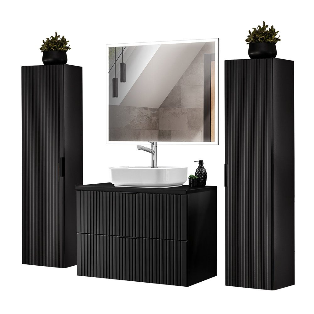 Badmöbel-Set ADELAIDE-56-BLACK