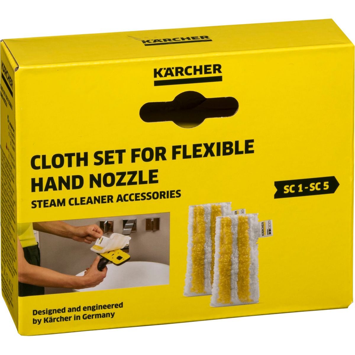 KÄRCHER Reinigungs-Set Tuchset für flexible Handdüse