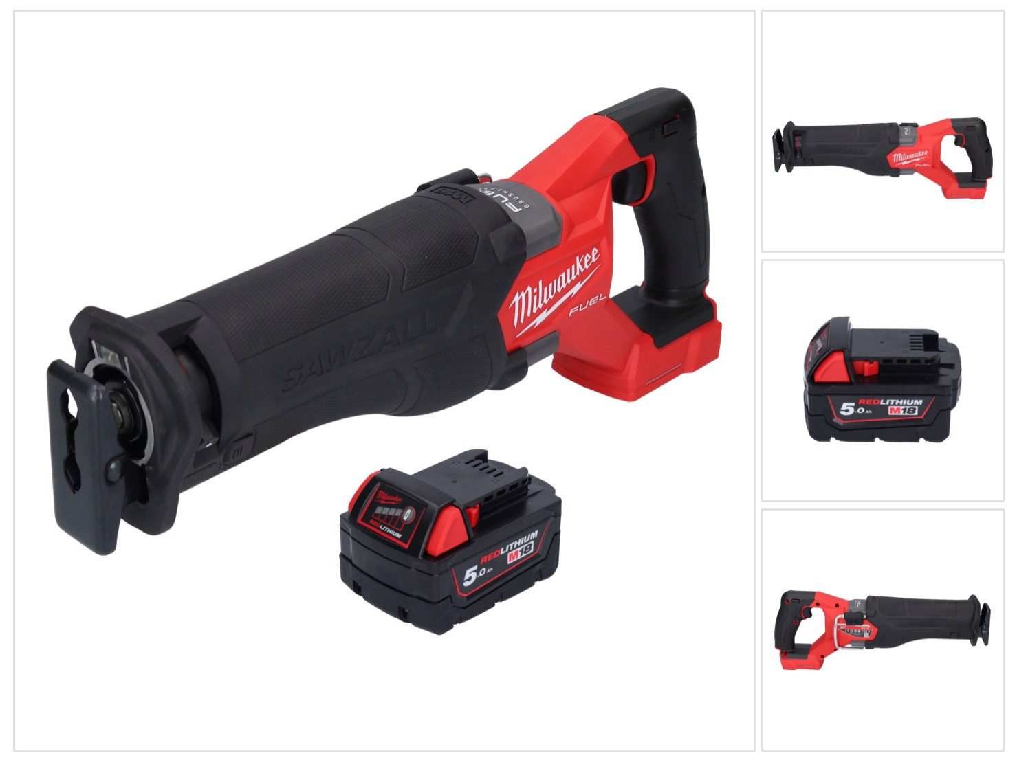 Milwaukee Kompakt-Handkreissäge M18 FSZ-0 Akku Recipro Säbelsäge 18 V Brushless Solo - ohne Zubehör
