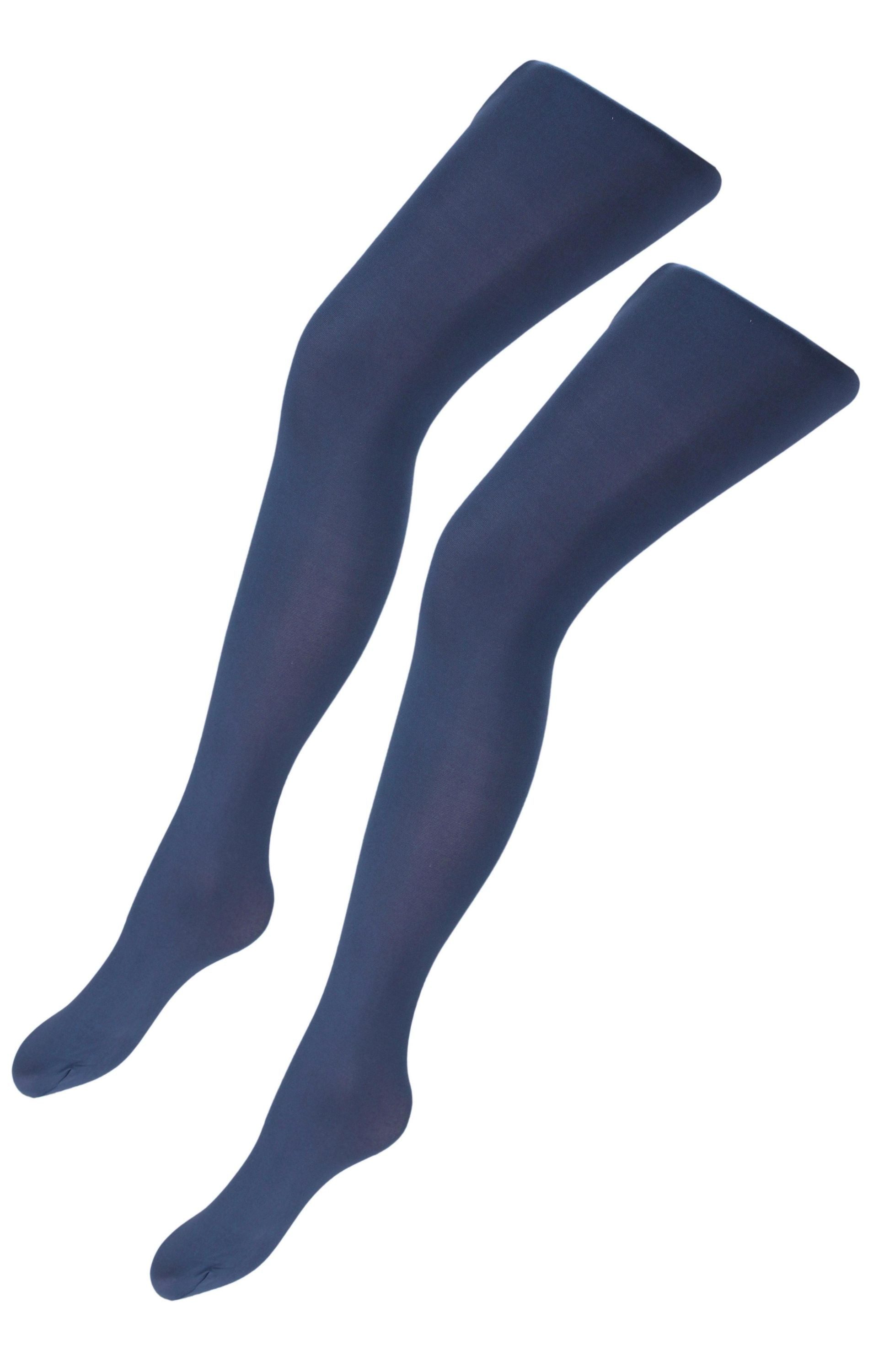 Strumpfhose Mädchen Feinstrumpfhose Microfaser 40 DEN 2er Pack