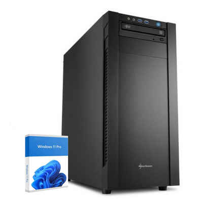 dcl24.de Business-PC (AMD Ryzen 9 5900X, GTX 1650, 32 GB RAM, 1000 GB SSD, Luftkühlung, WLAN, Windows 11 Pro)