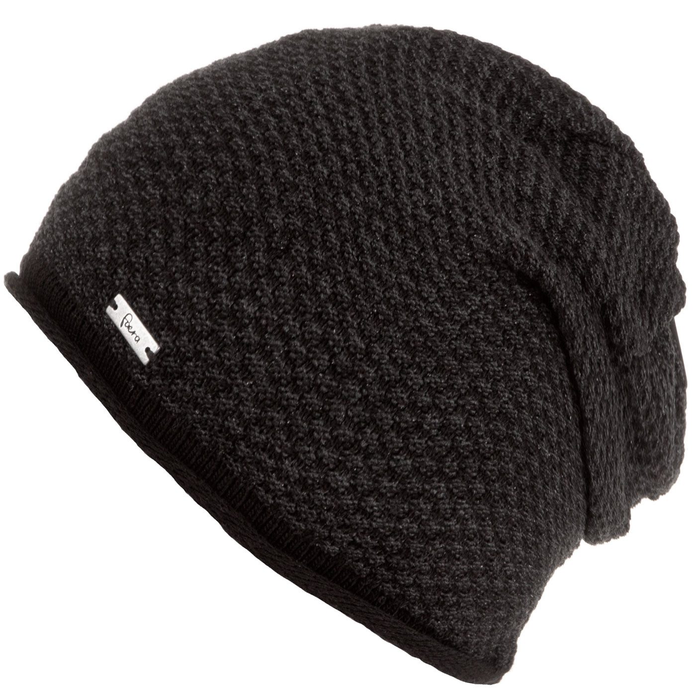 Faera Strickmütze Wintermütze Damen Mütze Beanie Haube gefüttert Strickmütze Damenmütze