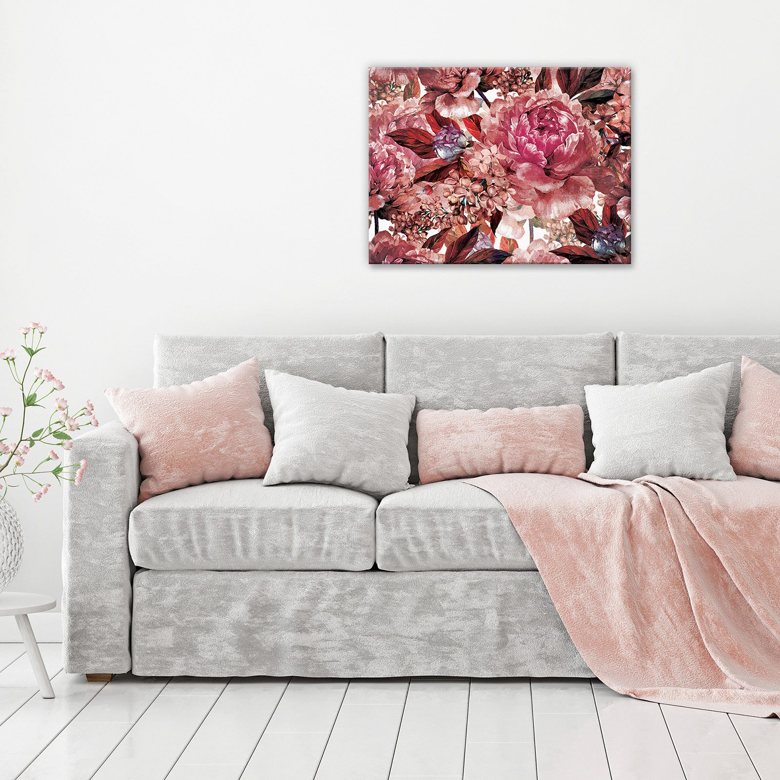 Wallarena Leinwandbild Blumen Wandbild Groß XXL günstig online kaufen