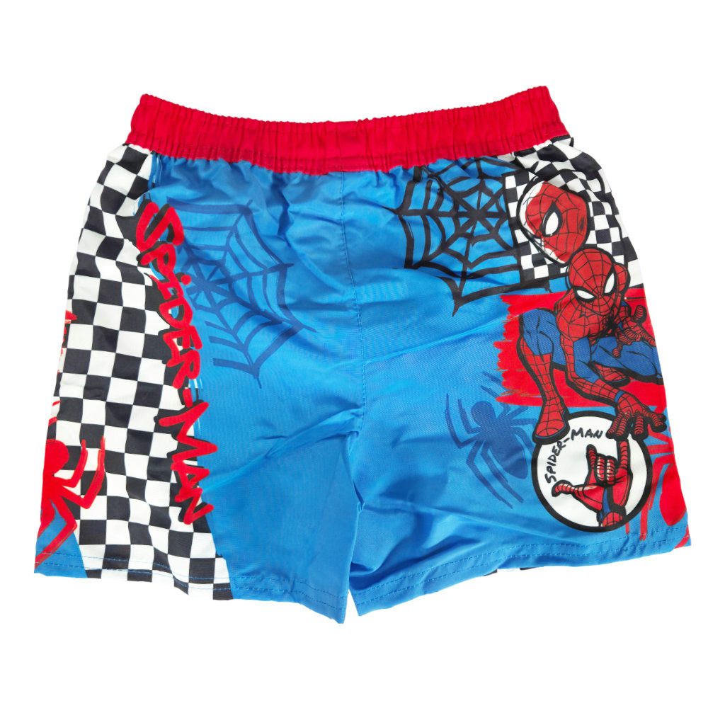 MARVEL Badeshorts Marvel Spiderman Kinder Badehose Shorts Schwimmhose Gr. 98 bis 128 – Bild 2 von 2