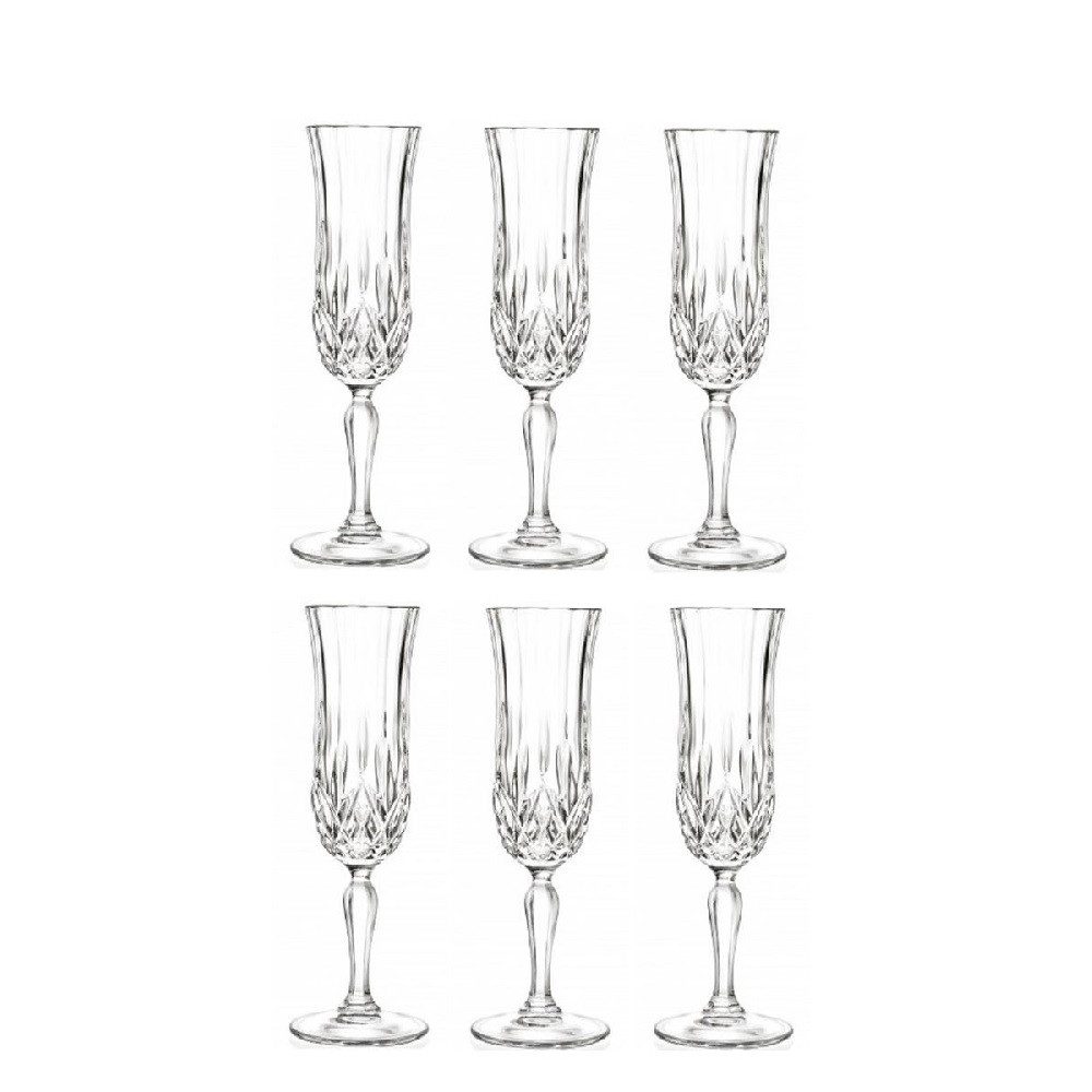Sektglas RCR Opera Sektglas Champagner 6er Set