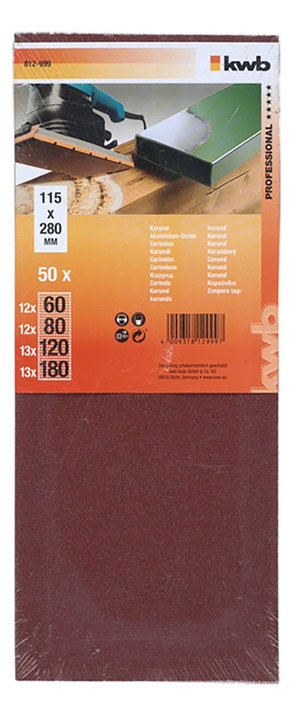 kwb Schleifpapier, (50 St)