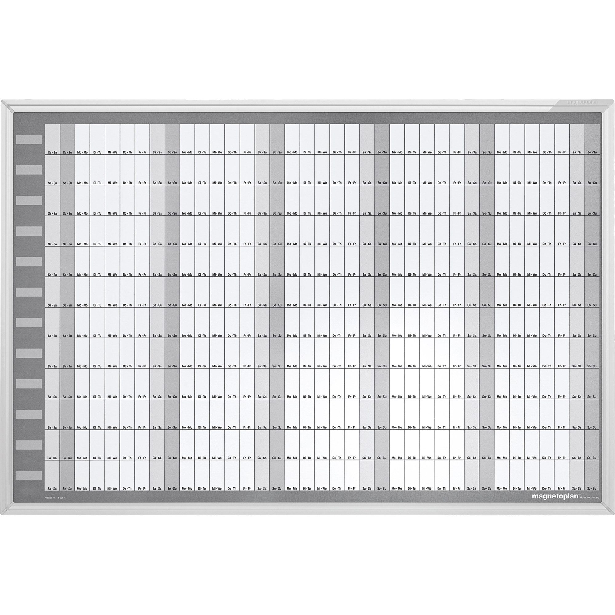 magnetoplan® Wandtafel Jahresplaner Manager 12365S
