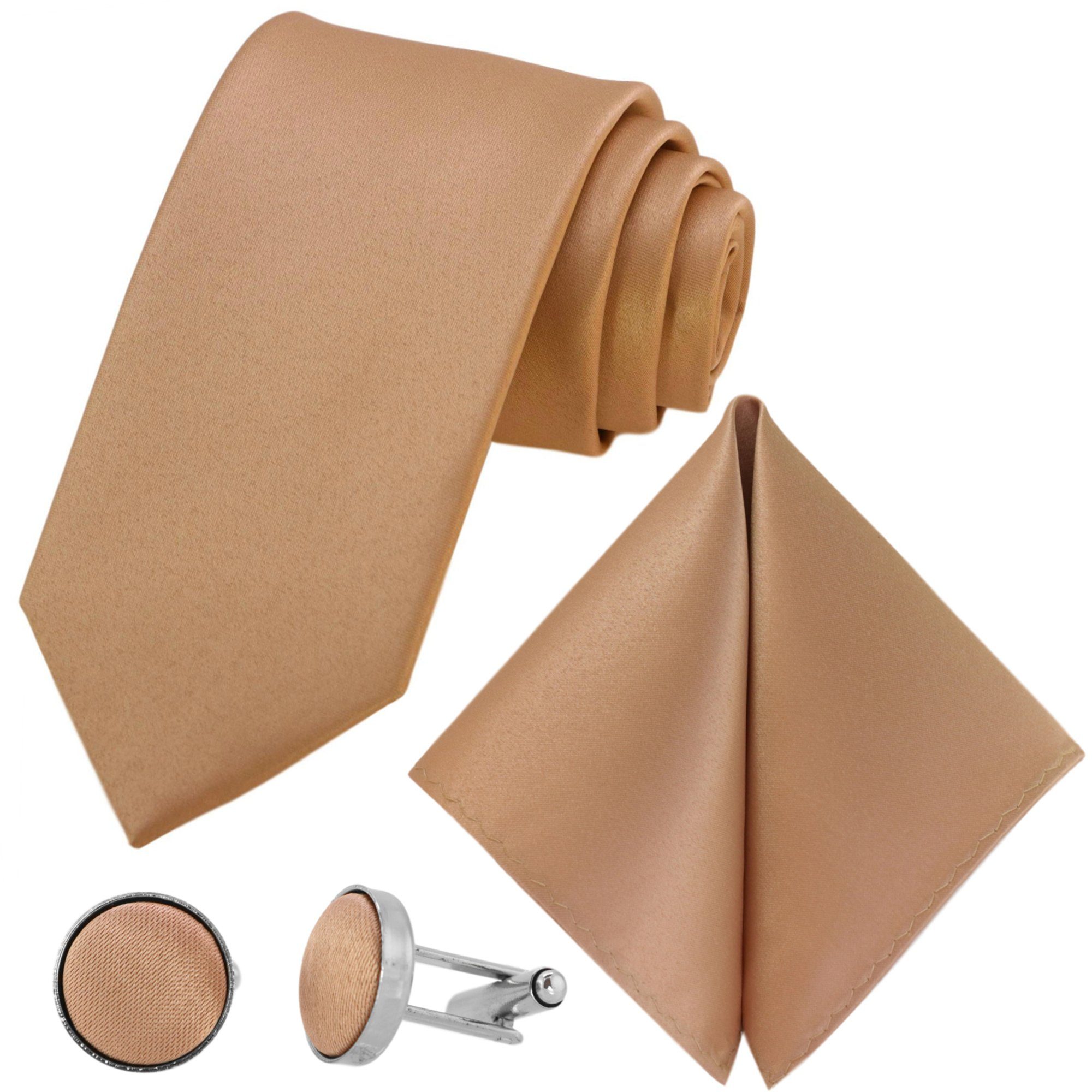 GASSANI Krawatte Hochzeitskrawatte Satin, Herren-Krawatte Hochzeit günstig online kaufen