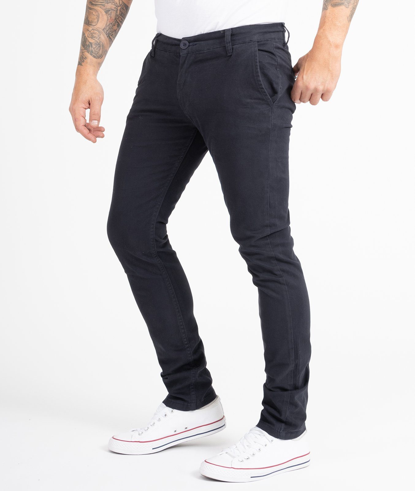 Indumentum Chinohose Herren Slim Fit Hose günstig online kaufen