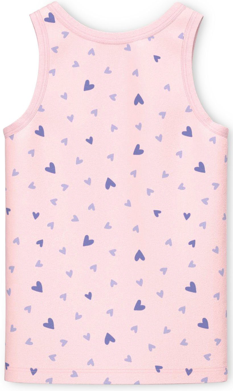 (Packung, 2P It PINK Name NMFTANK HEART BARELY TOP Unterhemd 2-St)