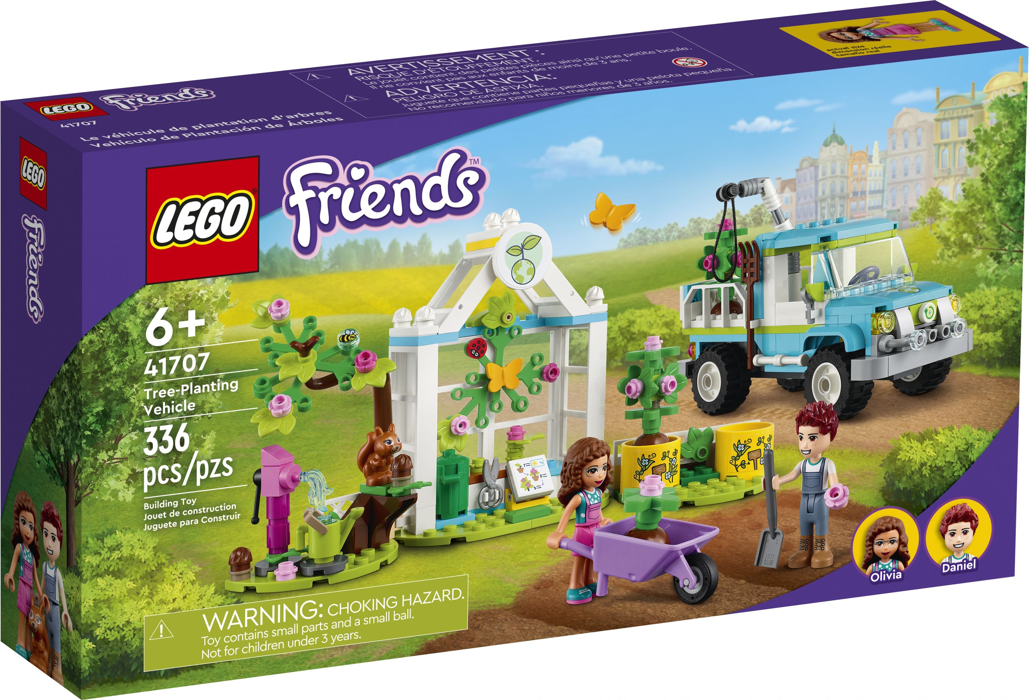 LEGO® Friends 41707 Baumpflanzungsfahrzeug Konstruktionsspielsteine