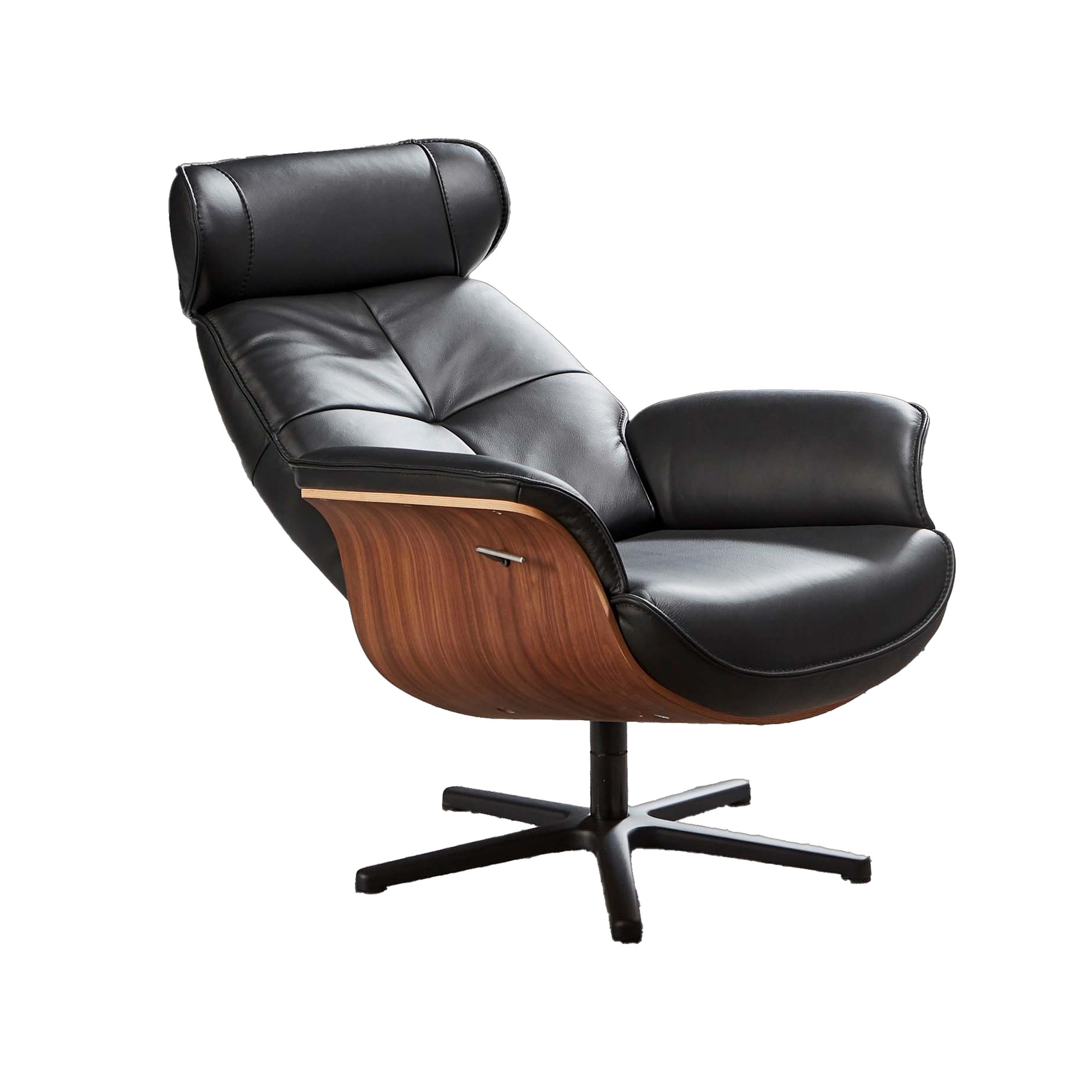 HUKLA Sessel HU-CP22113, verstellbare Rückenlehne, drehbar, verstellbare Kopfstütze