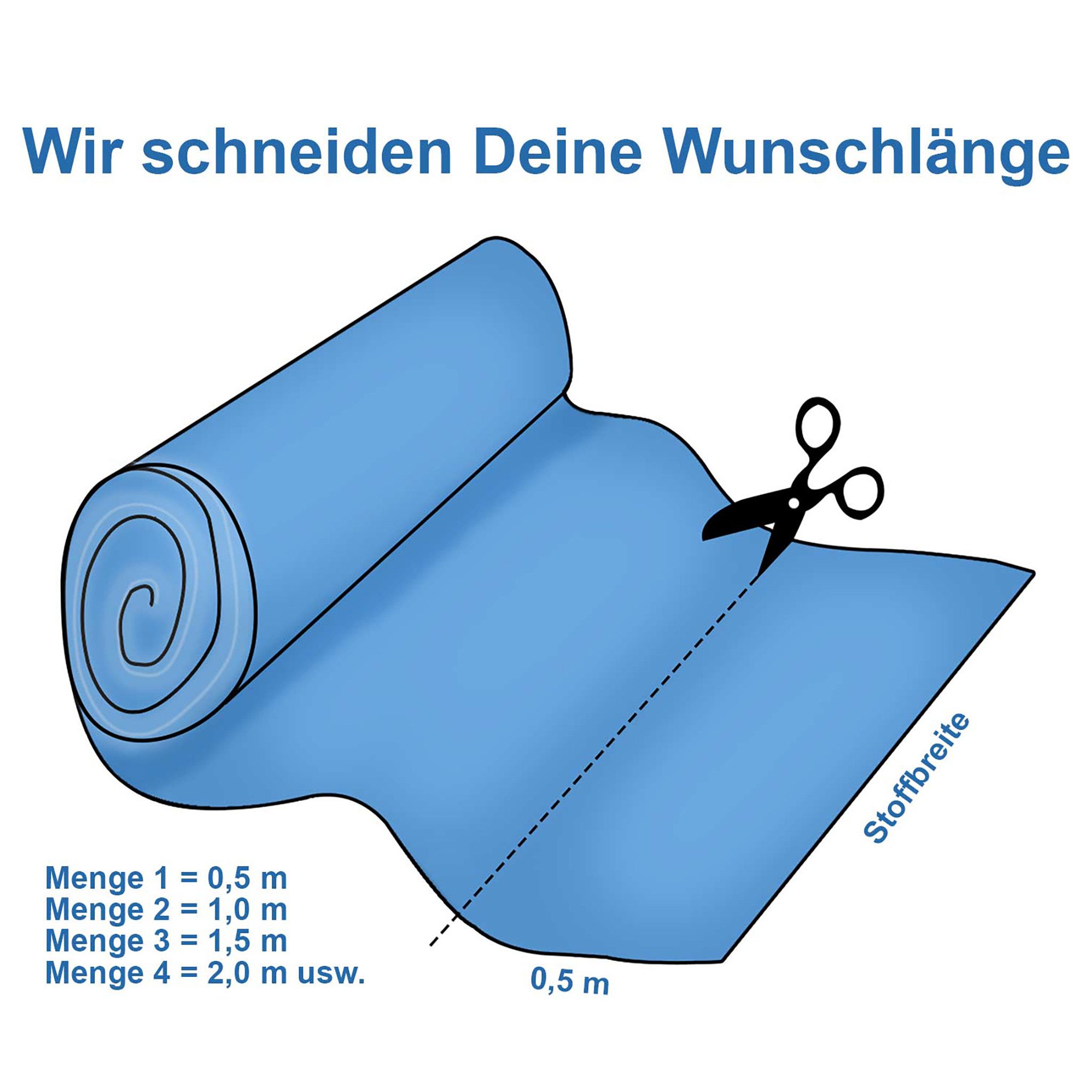 maDDma Stoff Waffelpiqué Stoff Meterware aus 100% Baumwolle 150cm breit Farbwahl, weiß