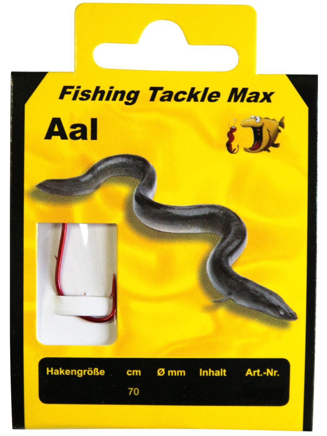 Fishing Tackle Max Aalhaken FTM Haken gebunden Aal 70cm - Aalhaken