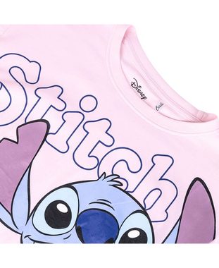 Lilo & Stitch T-Shirt Mädchen Shirt mit Fransen aus Jersey Gr. 116 - 164 cm