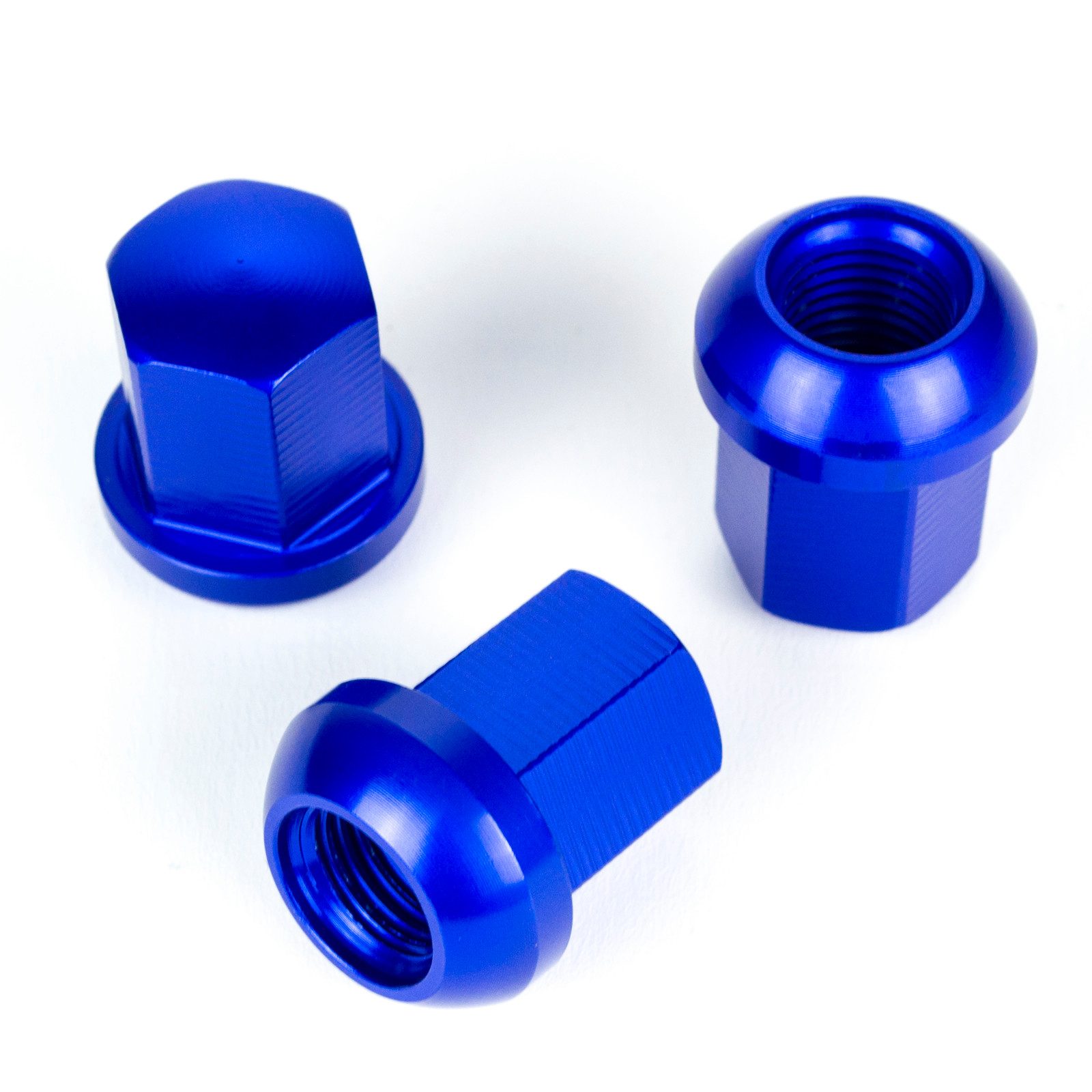 Schrauben-Set 20x Radmuttern Aluminium Eloxiert M14 x 1,5 x 31mm SW19 Kugel R14
