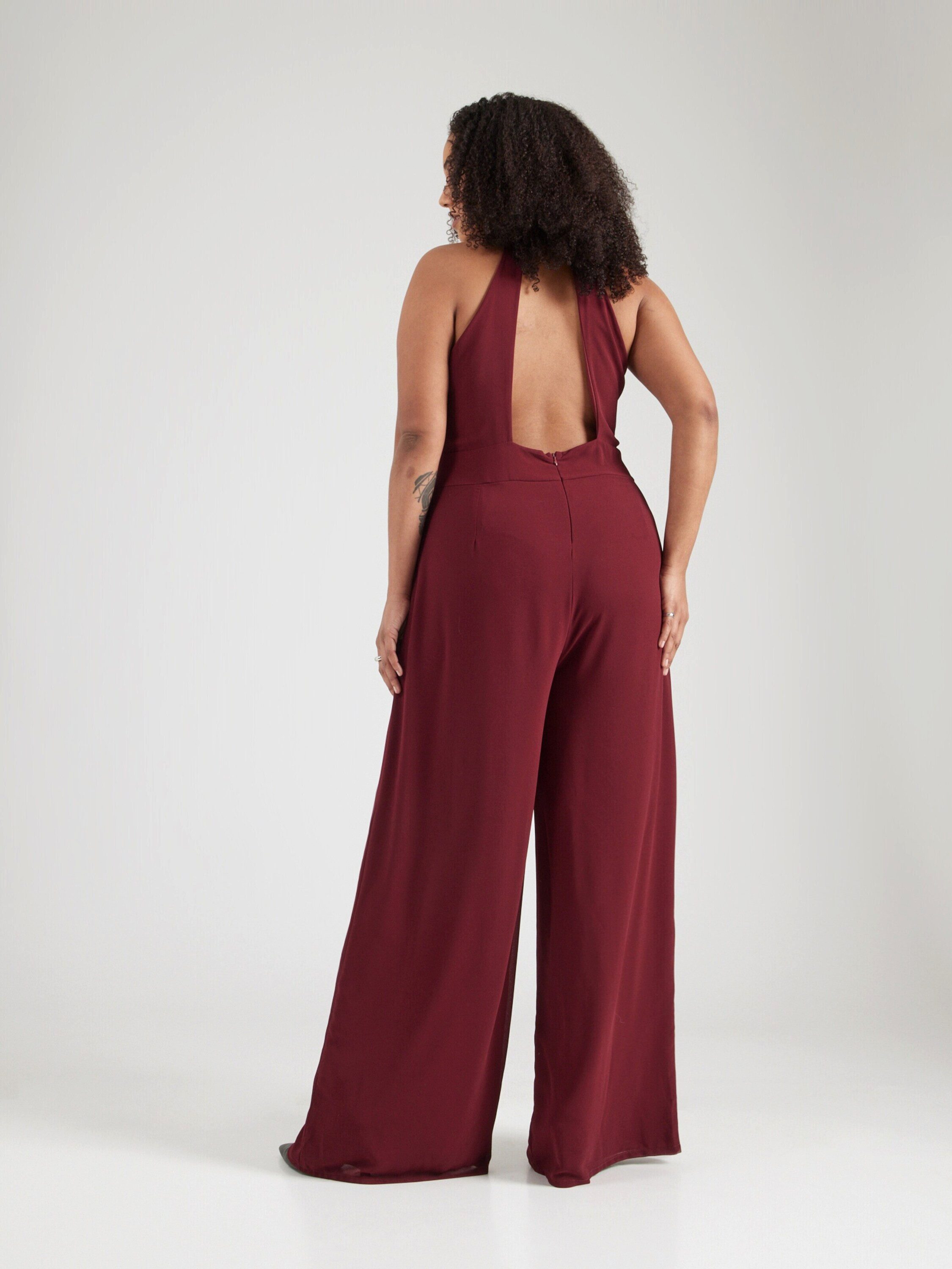 Wal G Jumpsuit CASIA (1-tlg) Wickel-Design günstig online kaufen
