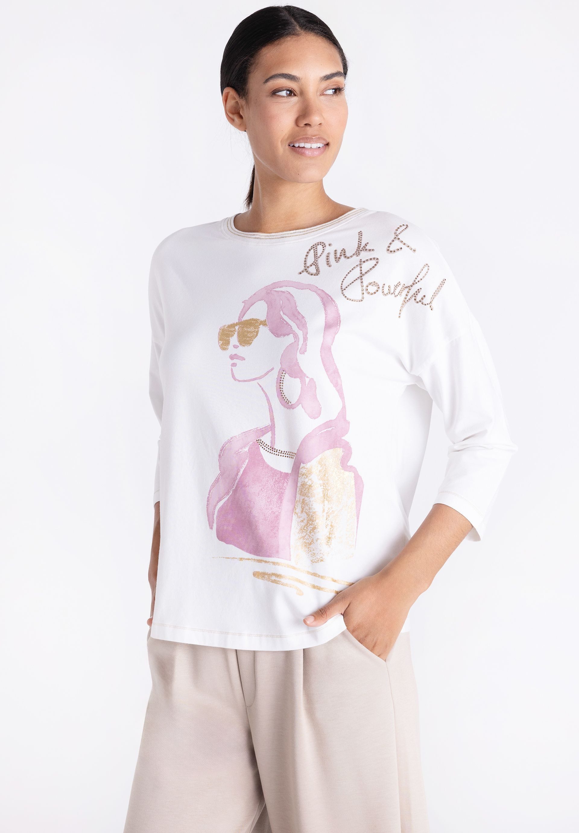 TUZZI T-Shirt mit entspannter Passform