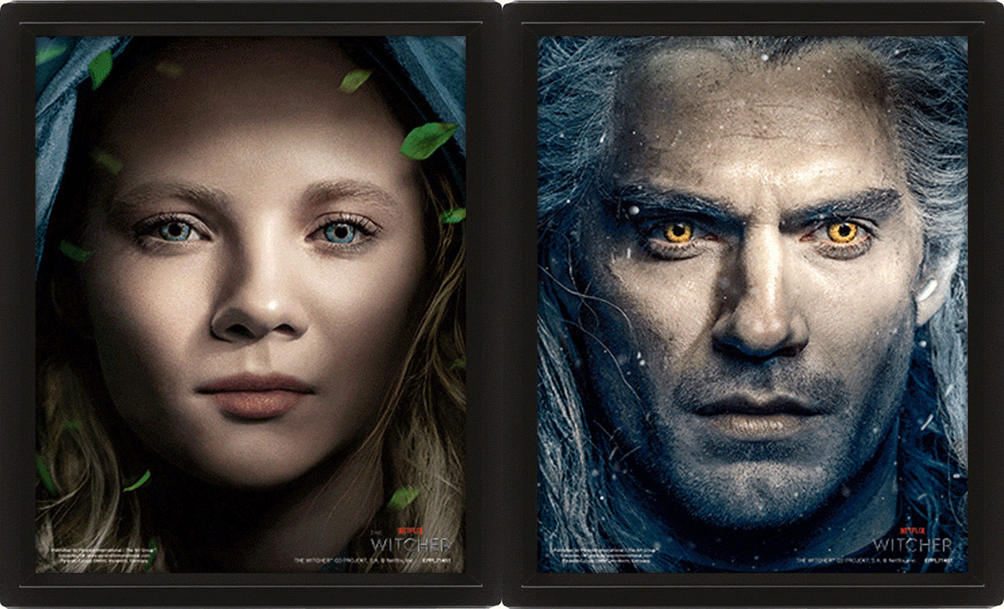 Poster Witcher, The - 3D Плакат A4 - Intertwined