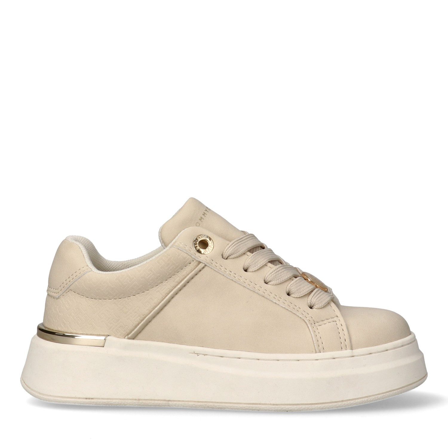 Tommy Hilfiger Sneaker Freizeitschuh, Halbschuh, Schnürer mit Schmuckelement