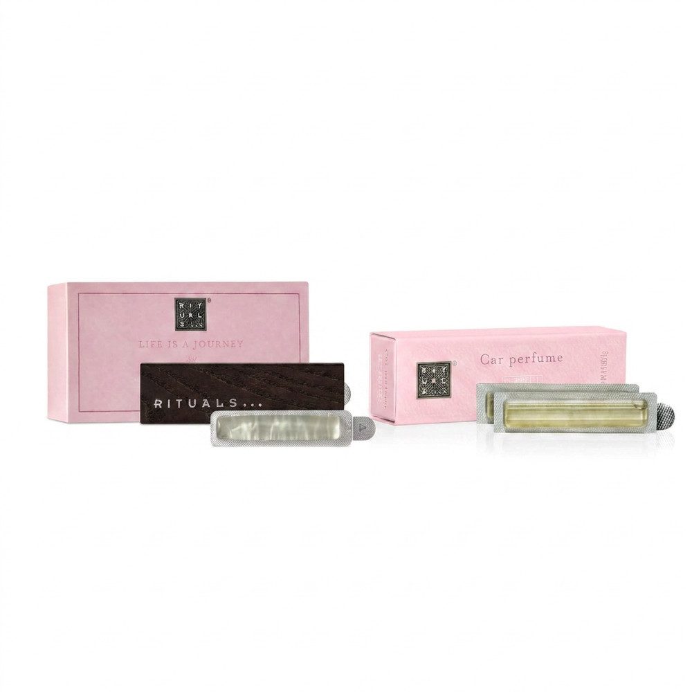 Rituals Raumduft Rituals Sakura Car Perfume und Refill Duft Duo (Praktisches Autoduft Duo mit Nachfüllung)
