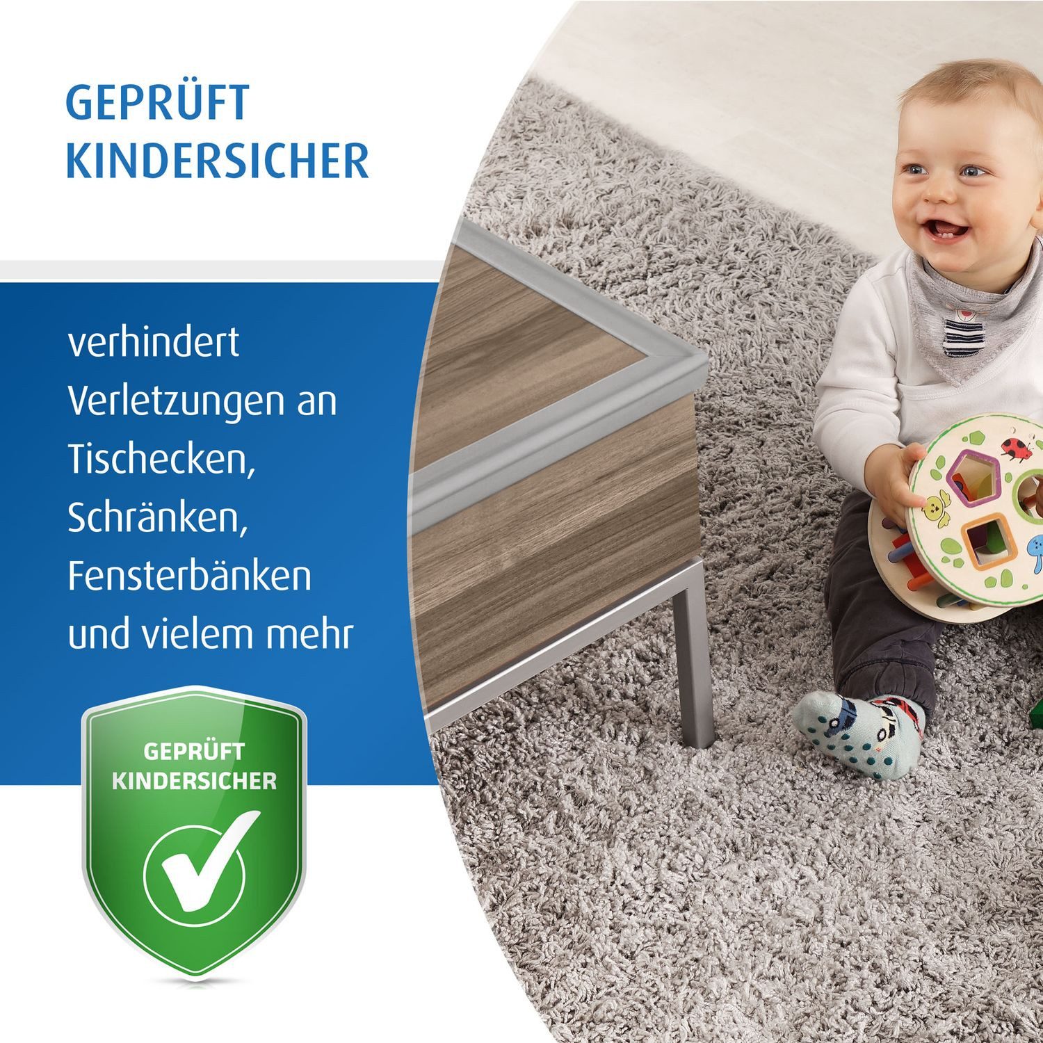 Reer Kindersicherung Grau