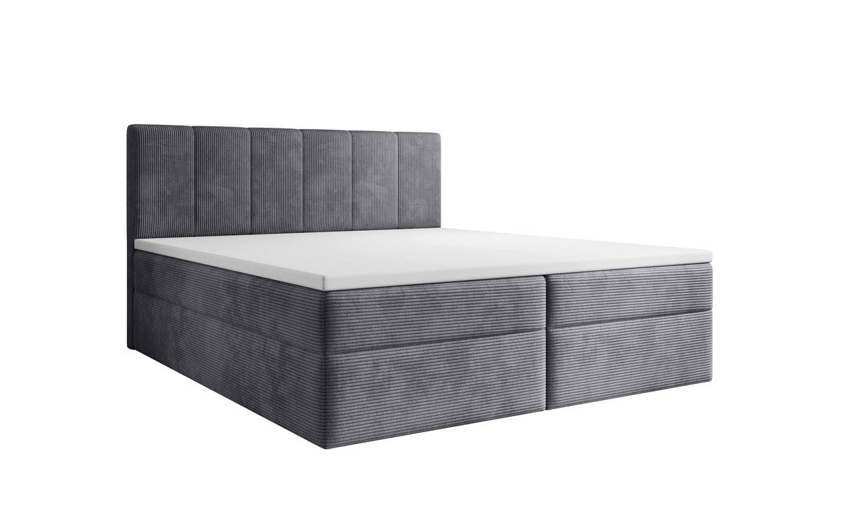 Luxusbetten24 Boxspringbett Aurelia Cord, mit Stauraum günstig online kaufen