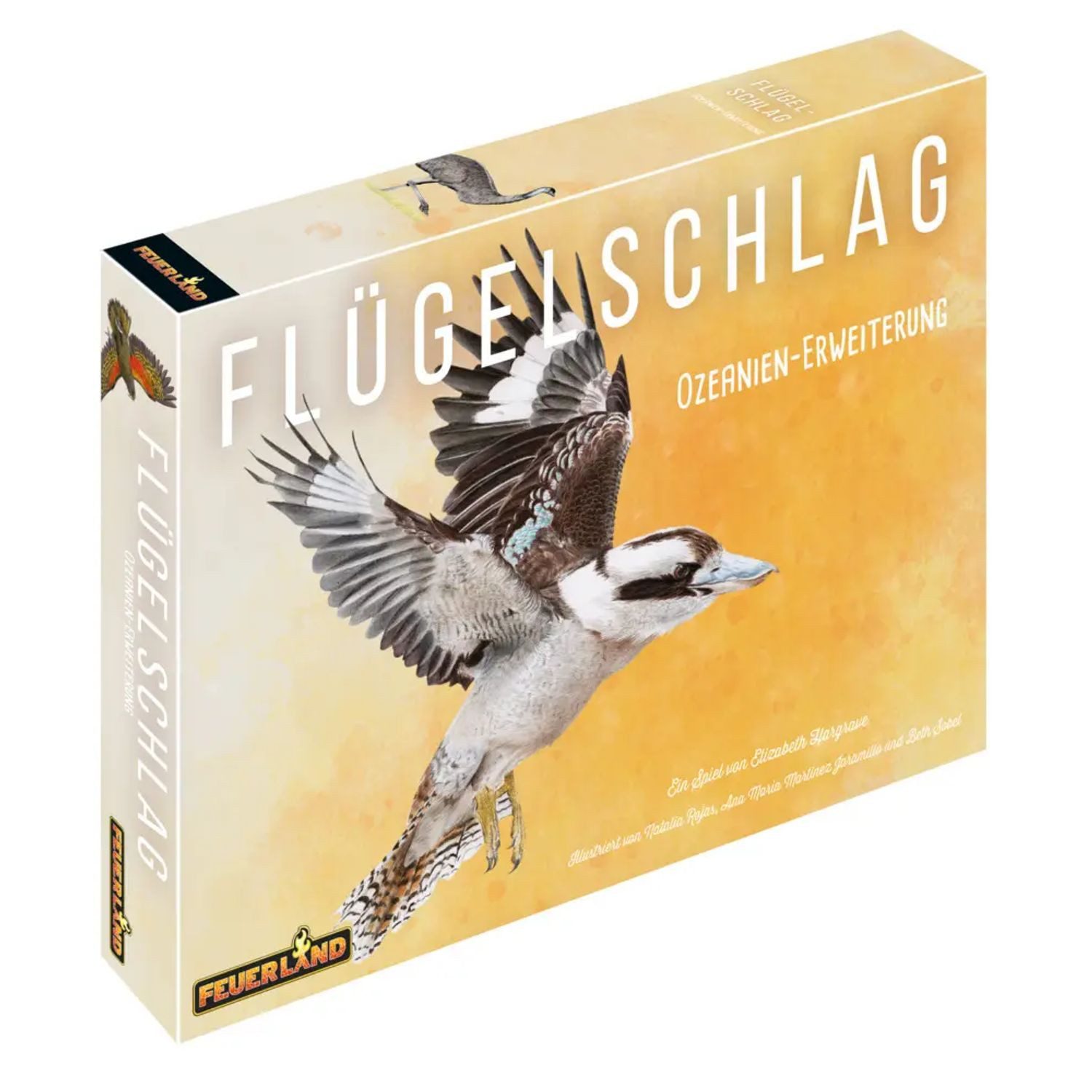 Feuerland Spiel Flügelschlag, Ozeanien-Erweiterung (Spiel-Zubehör)