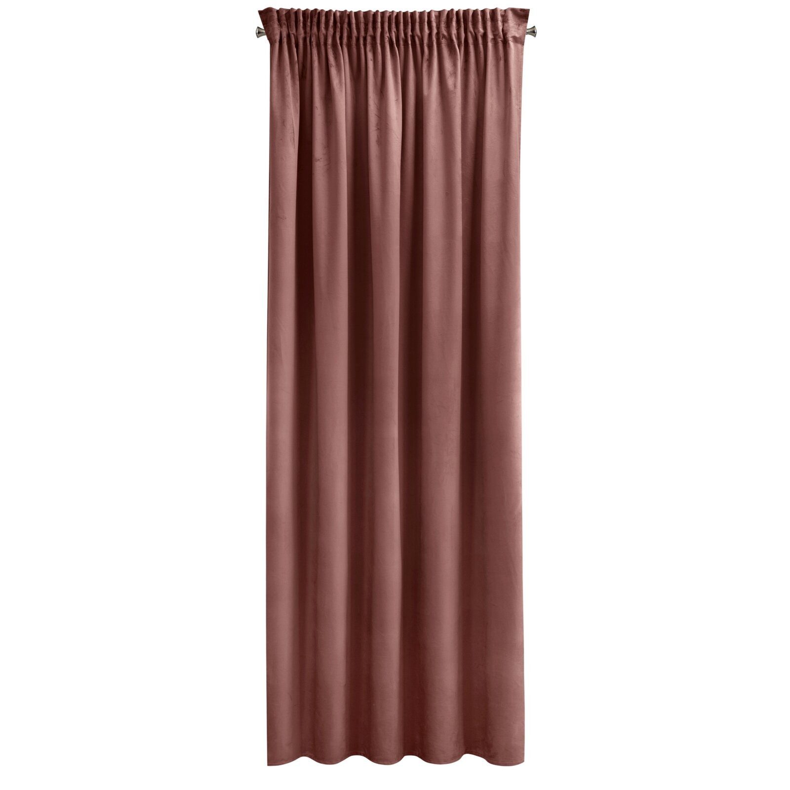 Pierre Cardin Vorhang SIBEL Elegante Velvet-Vorhänge zum Wohn- und Schlafzimmer, Kräuselband