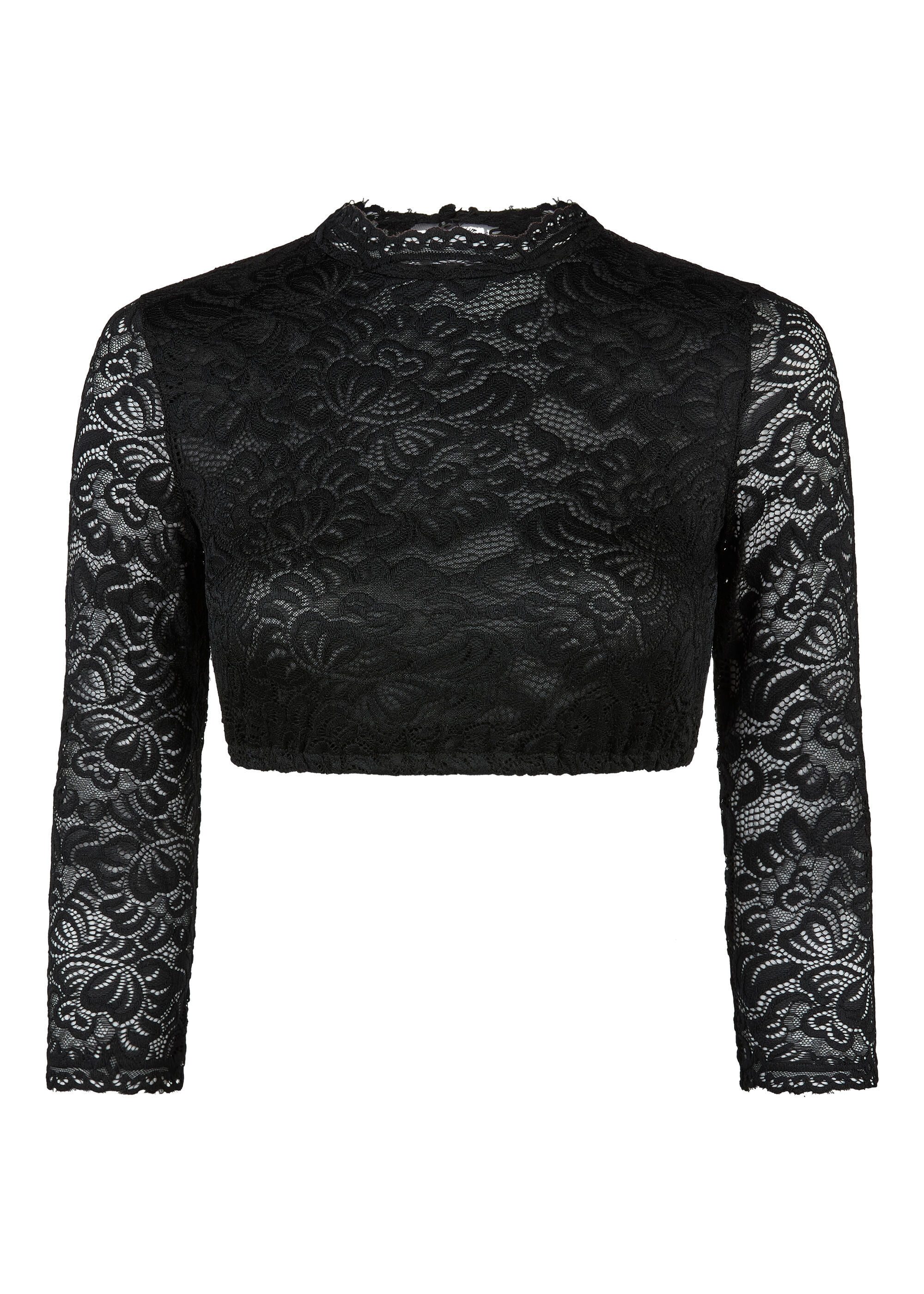 Spieth & Wensky Dirndlbluse Amsterdam (1-tlg) mit floralen Spitzenmuster – Bild 2 von 4