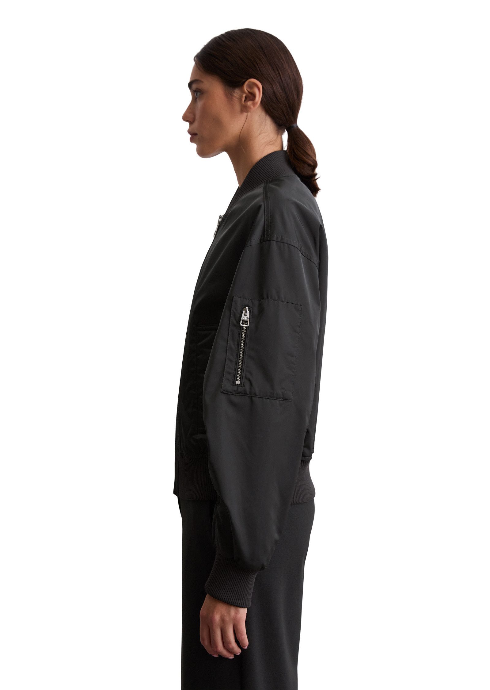 Marc O'Polo Outdoorjacke aus recyceltem Shiny-Polyester-Twill günstig online kaufen