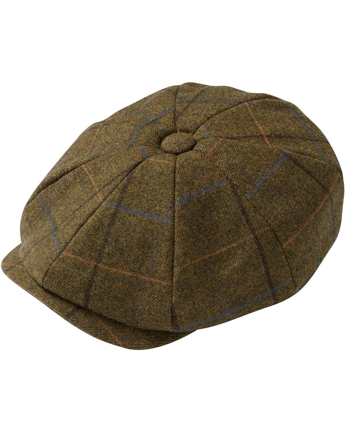 Alan Paine Flat Cap Tweed-Country-Cap Combrook