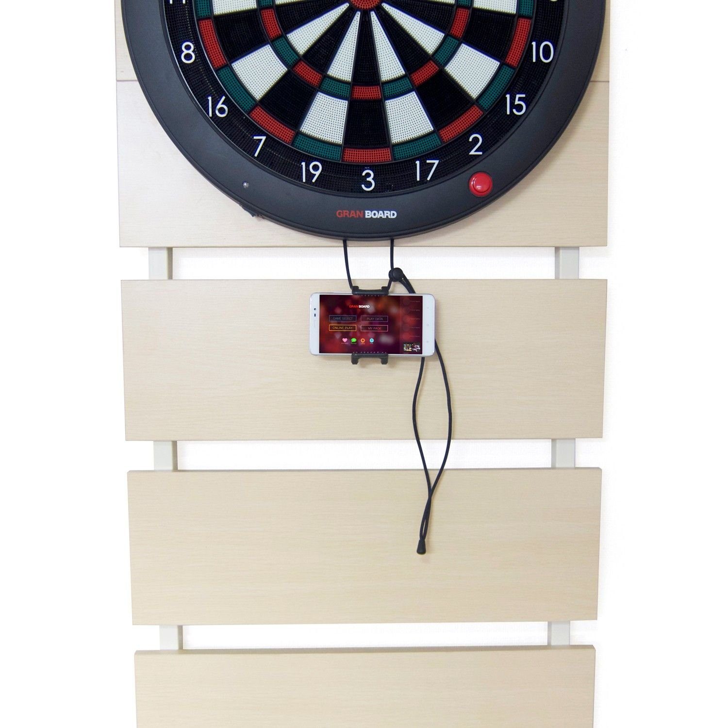 GRANBOARD Dartscheibe Granboard Smartphone Holder