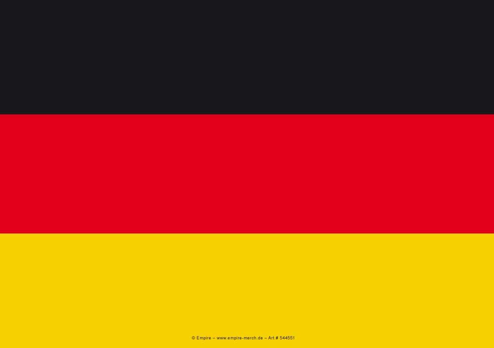 Sticker Länderflaggen - Sticker - Deutschlandflagge