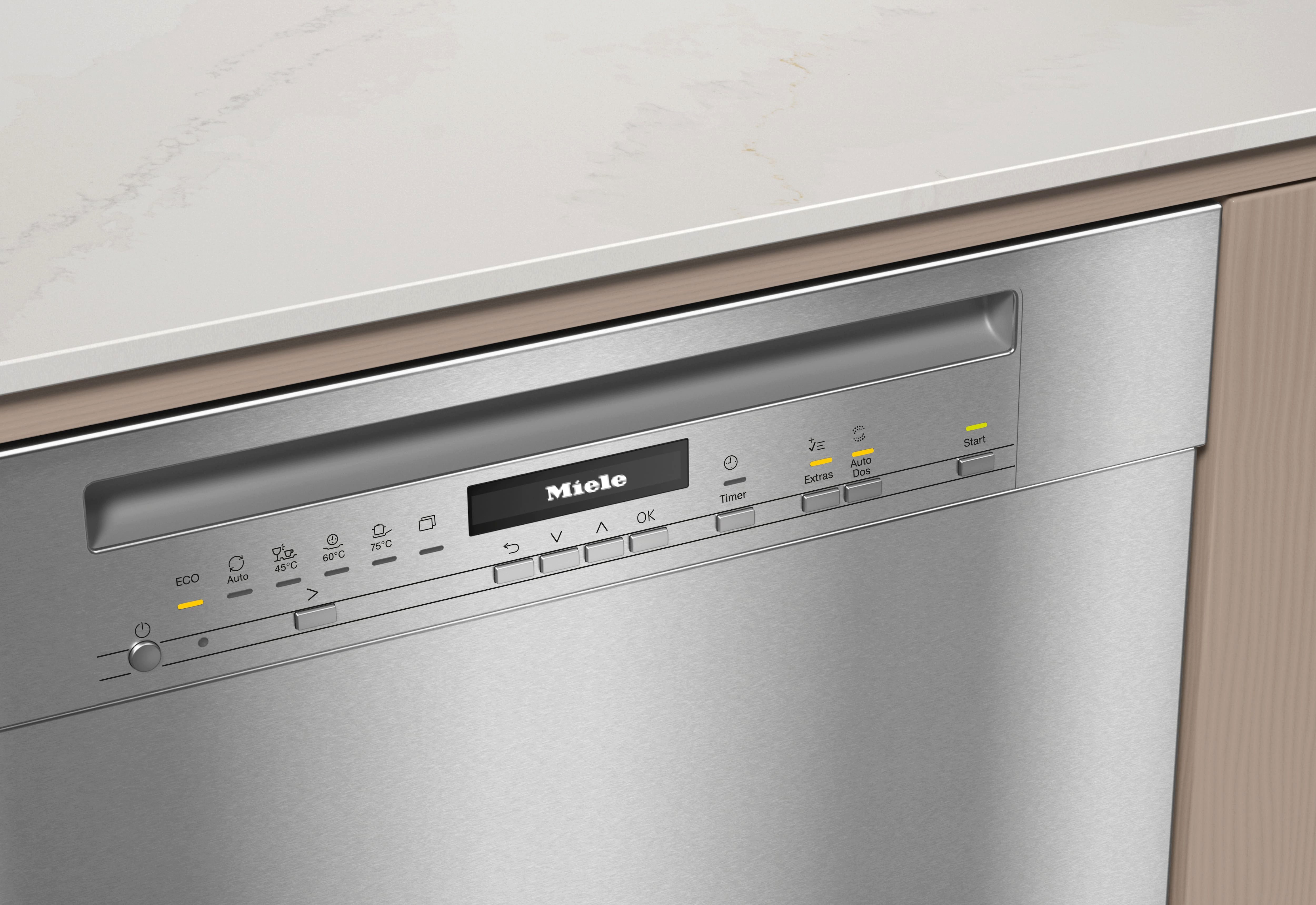 Miele Unterbaugeschirrspüler G 7130 SCU AutoDos, 14 Maßgedecke