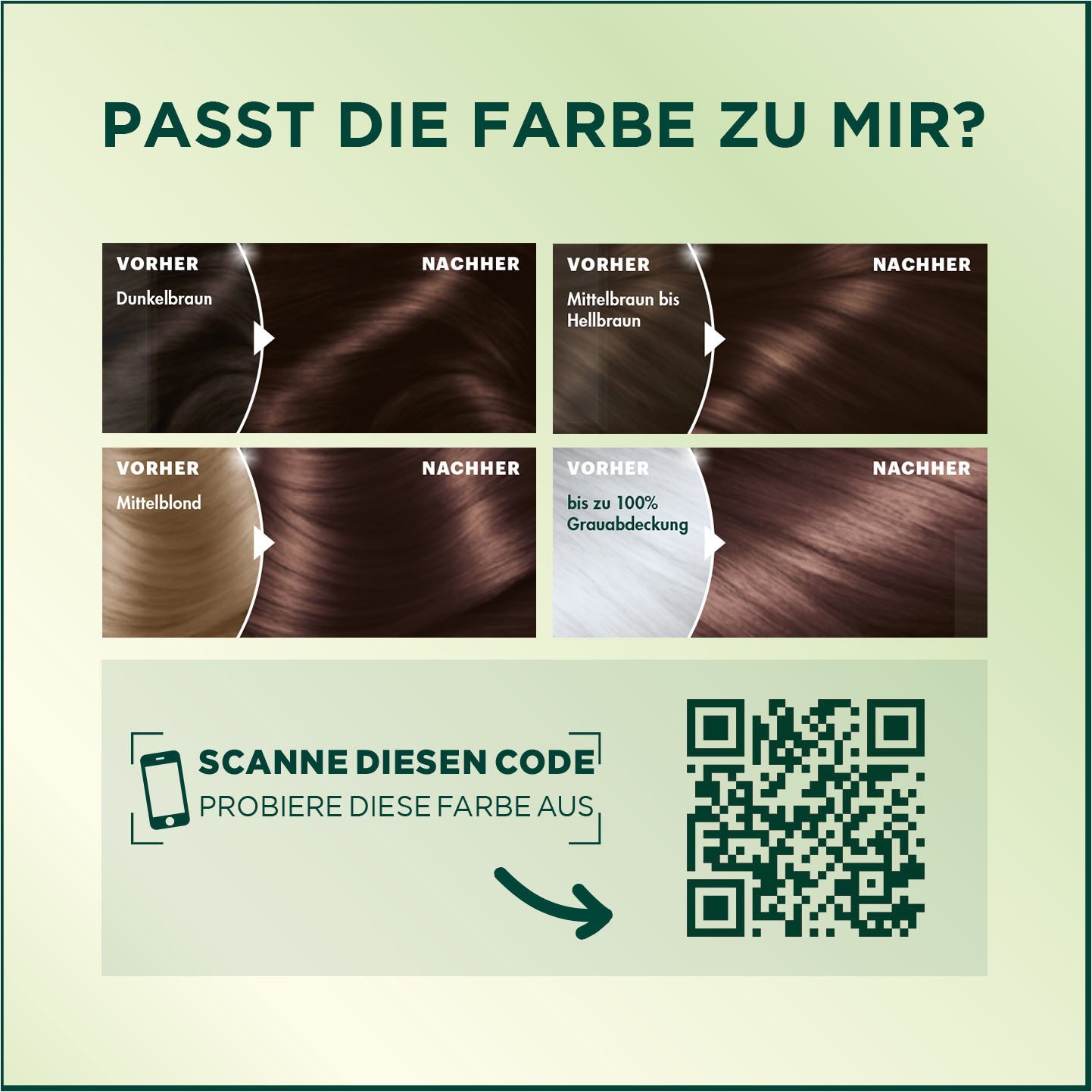 GARNIER Coloration Garnier Nutrisse Creme, Packung, 3-tlg., mit pflegender Formel