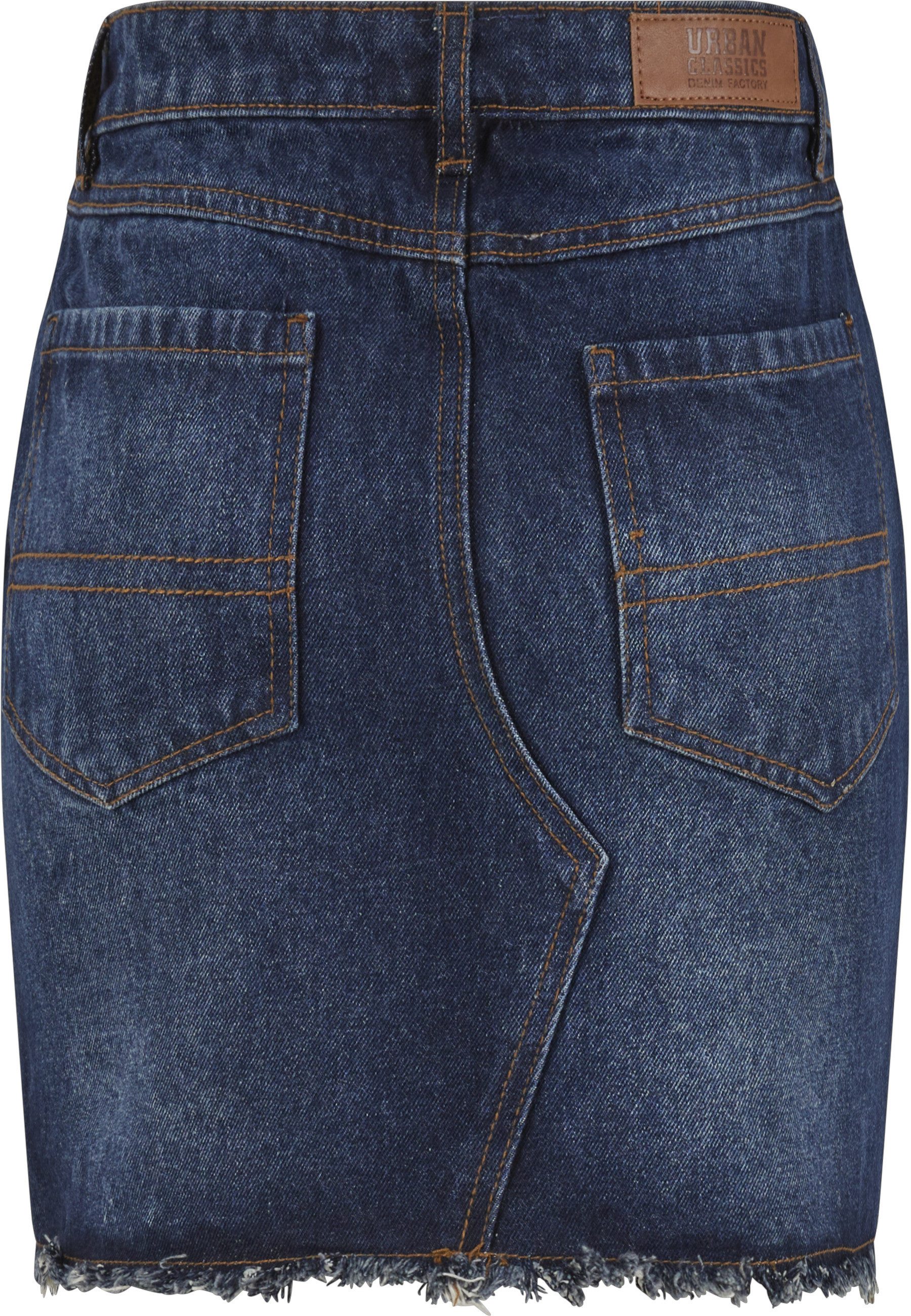 URBAN CLASSICS Sommerrock Urban Classics Ladies Heavy Mini Denim Skirt (1-tlg)