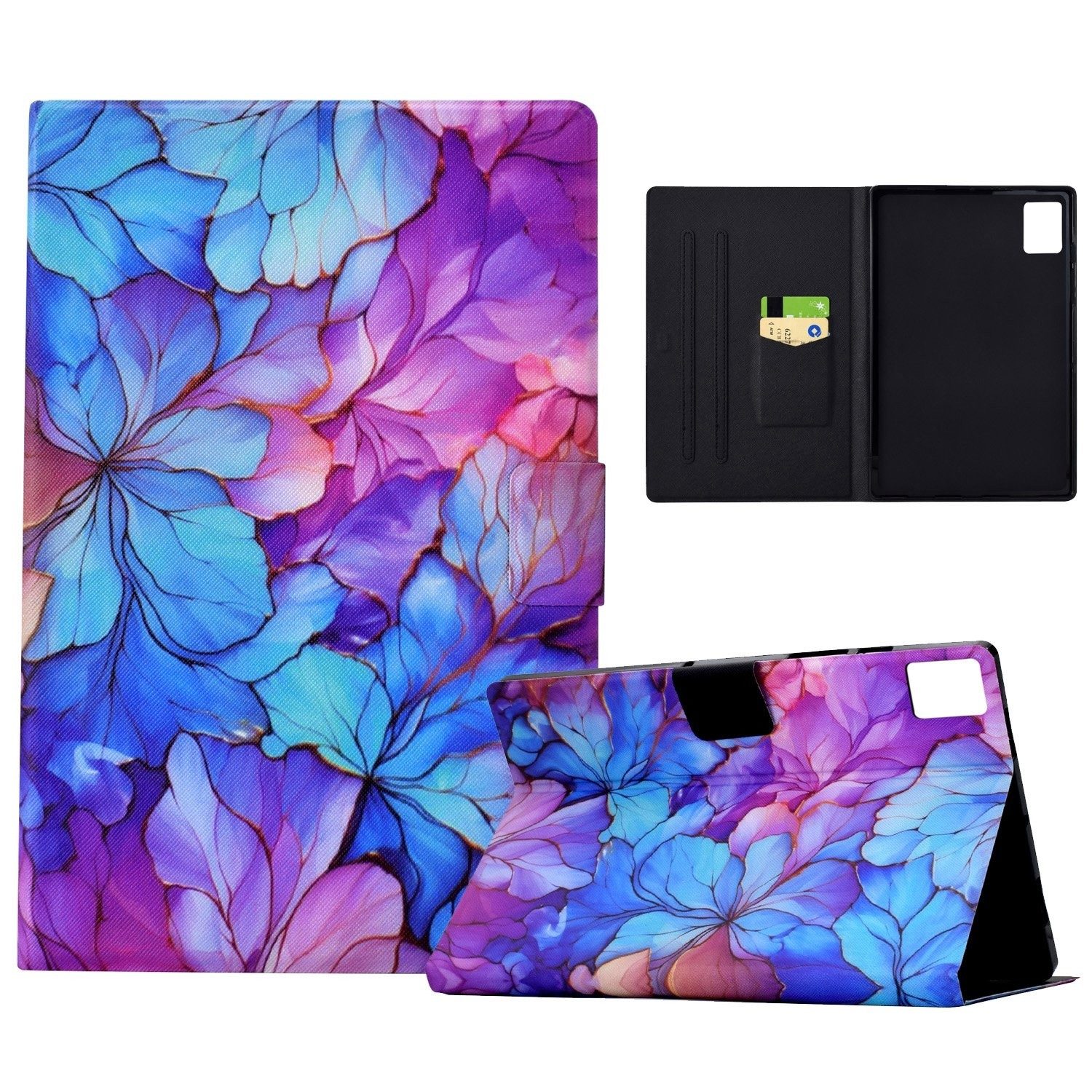 Wigento Tablet-Hülle Für Lenovo Tab M11 Kunstleder Tablet Tasche Hülle Case Etuis Motiv 15