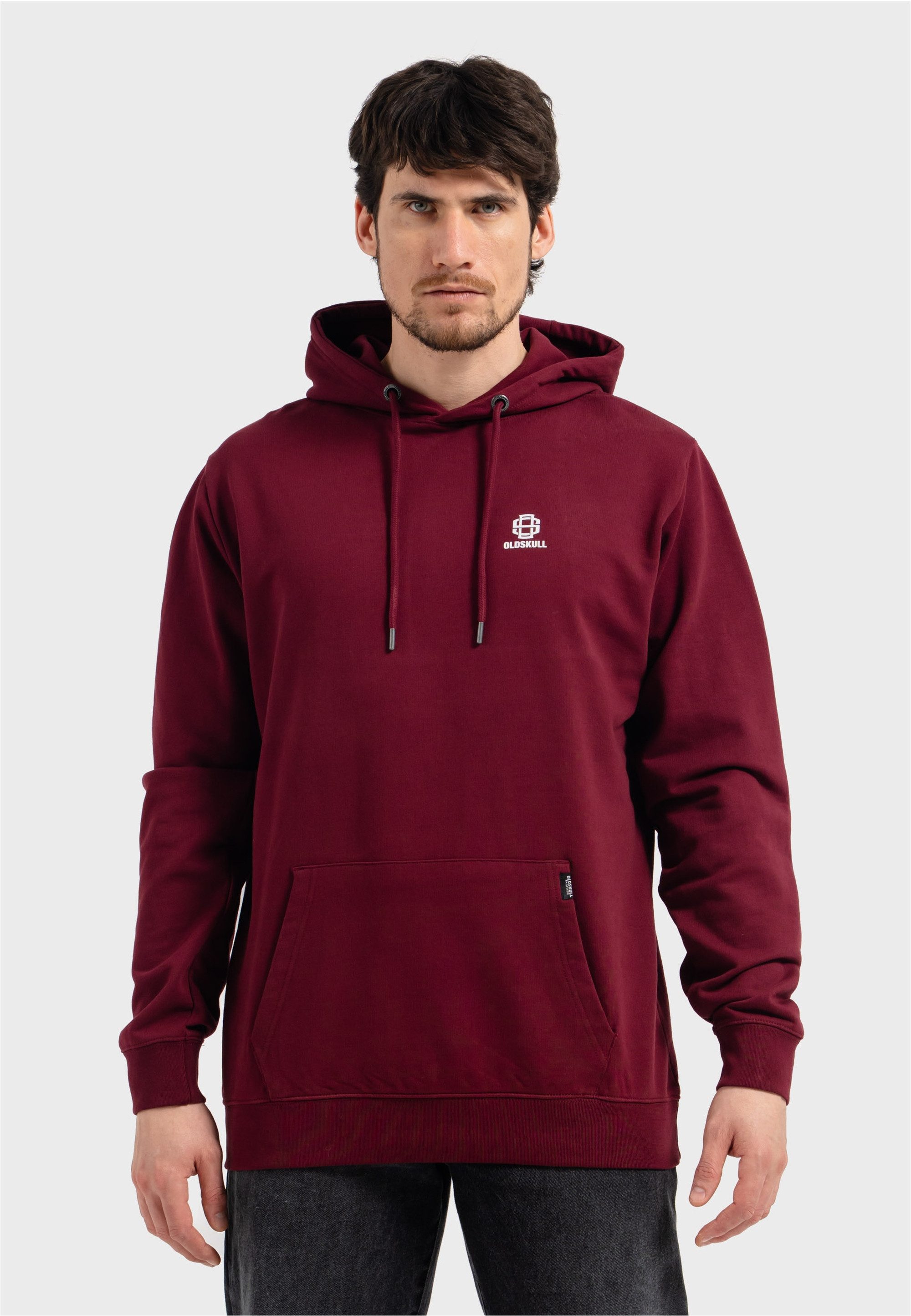 Oldskull Kapuzensweatshirt Basic Oldskull 25 Logo günstig online kaufen