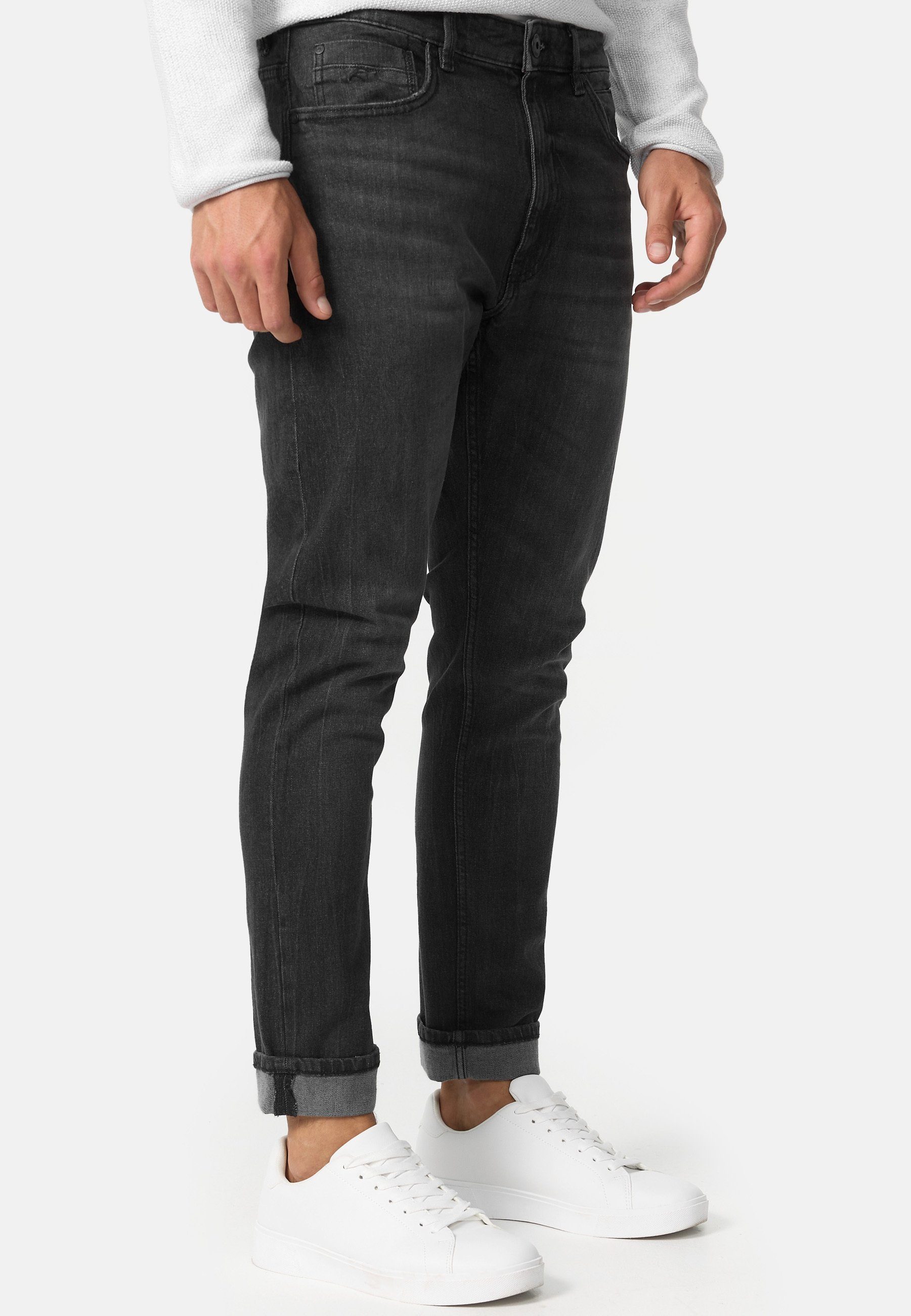 Indicode Regular-fit-Jeans Herren INChammy Jeanshose modische Jeanshose aus Baumwolle