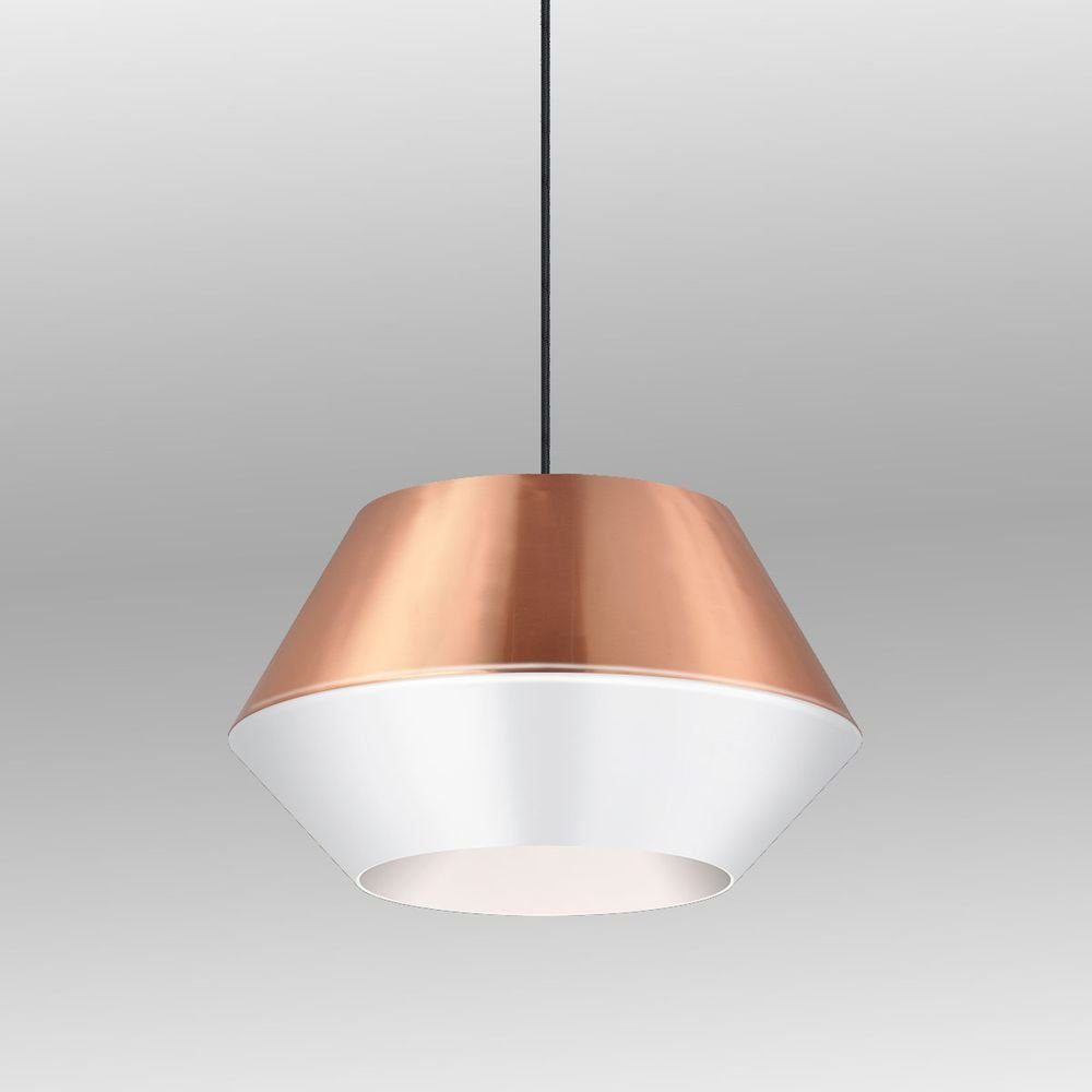 Gold, Individuelle Pendelleuchte Pendellampe s.luce Metallschirm Warmweiß SkaDa