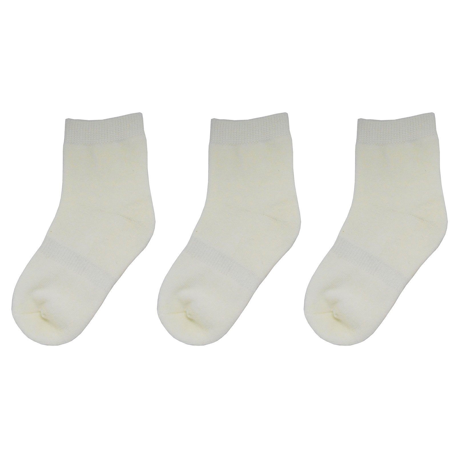 Yalion Langsocken Yalion® Weiche Kinder socken Babysocken mit Halbplüsch (3-Paar)