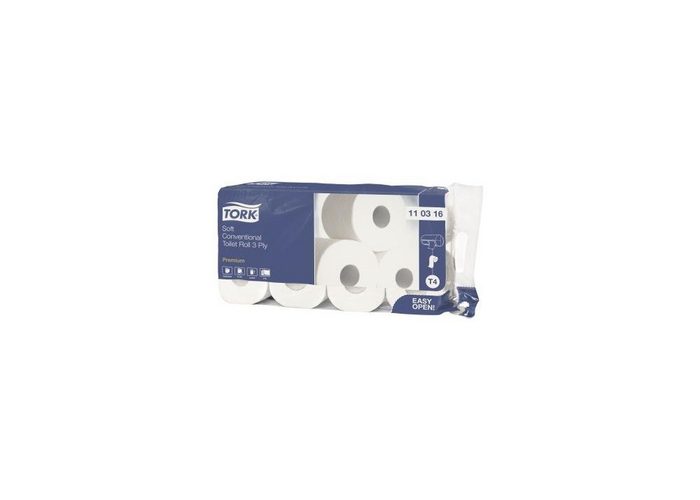 TORK Toilettenpapier Toilettenpapier Premium Anzahl der Lagen: 3-lagig Material des Toilettenpapiers: Zellstoff