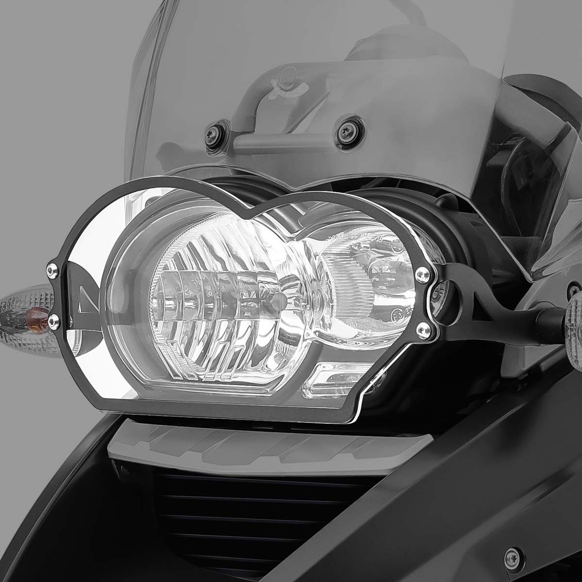 Lumitecs Geräteprotektor Scheinwerferschutz für BMW R 1200 GS / Adventure 04-13 Abdeckung SS3