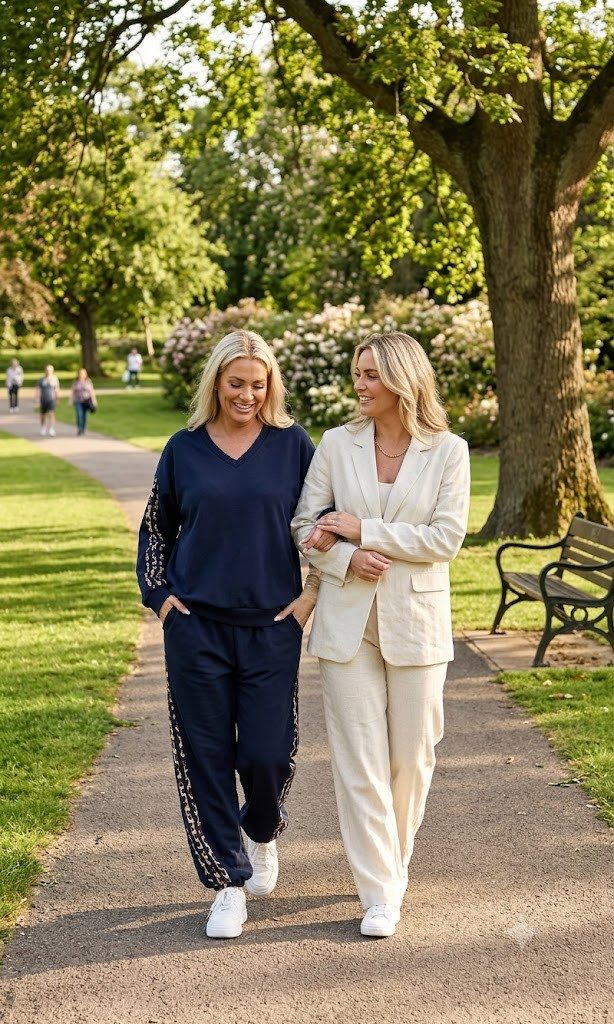 simaranda Jogginganzug Damen Jogginganzug 109 36-42 Navy
